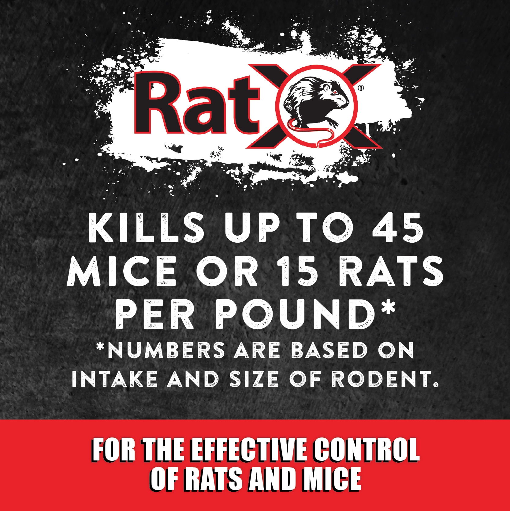  EcoClear Products 620101, RatX All-Natural Humane Rat and Mouse  Rodenticide Pellets, 1 lb. Bag : Patio, Lawn & Garden