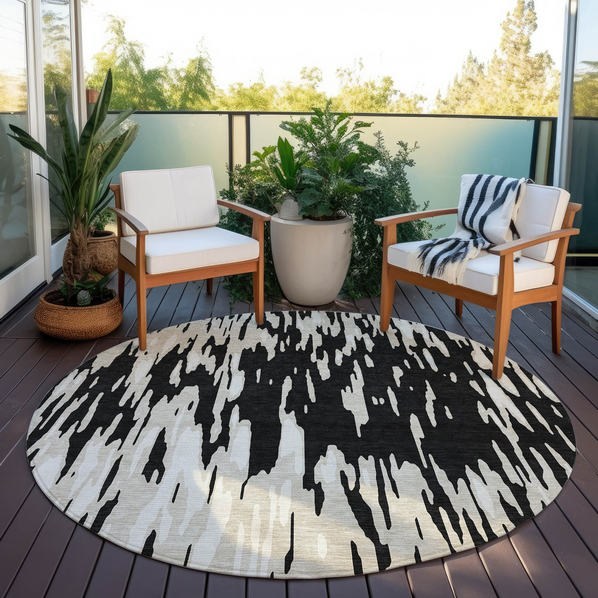 Addison Rugs ACN945BK8RO rugs - View #5