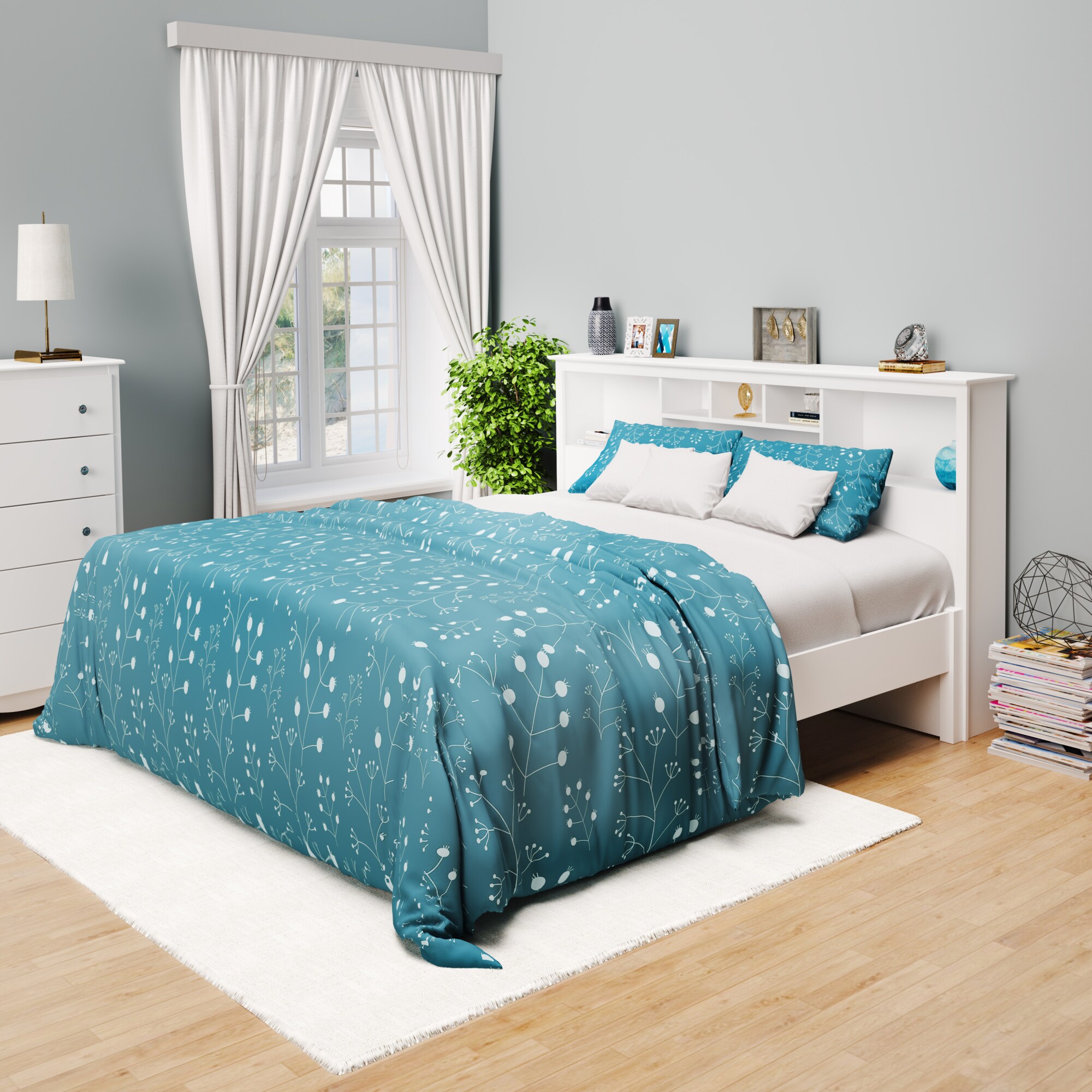 Prepac WSH-8445 Upholstered-Headboards - View #7