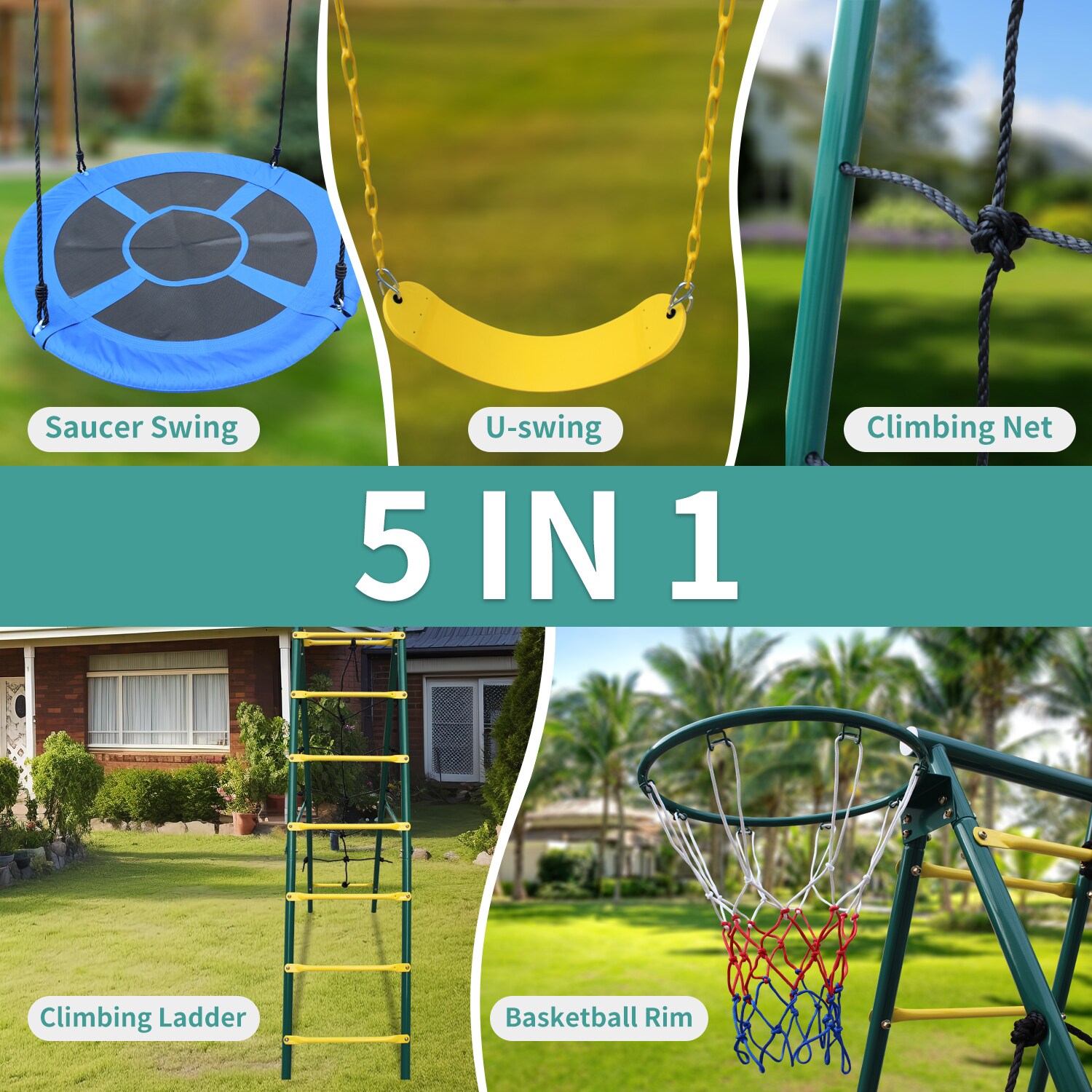 Siavonce XH52309 Playset-Swings - View #7