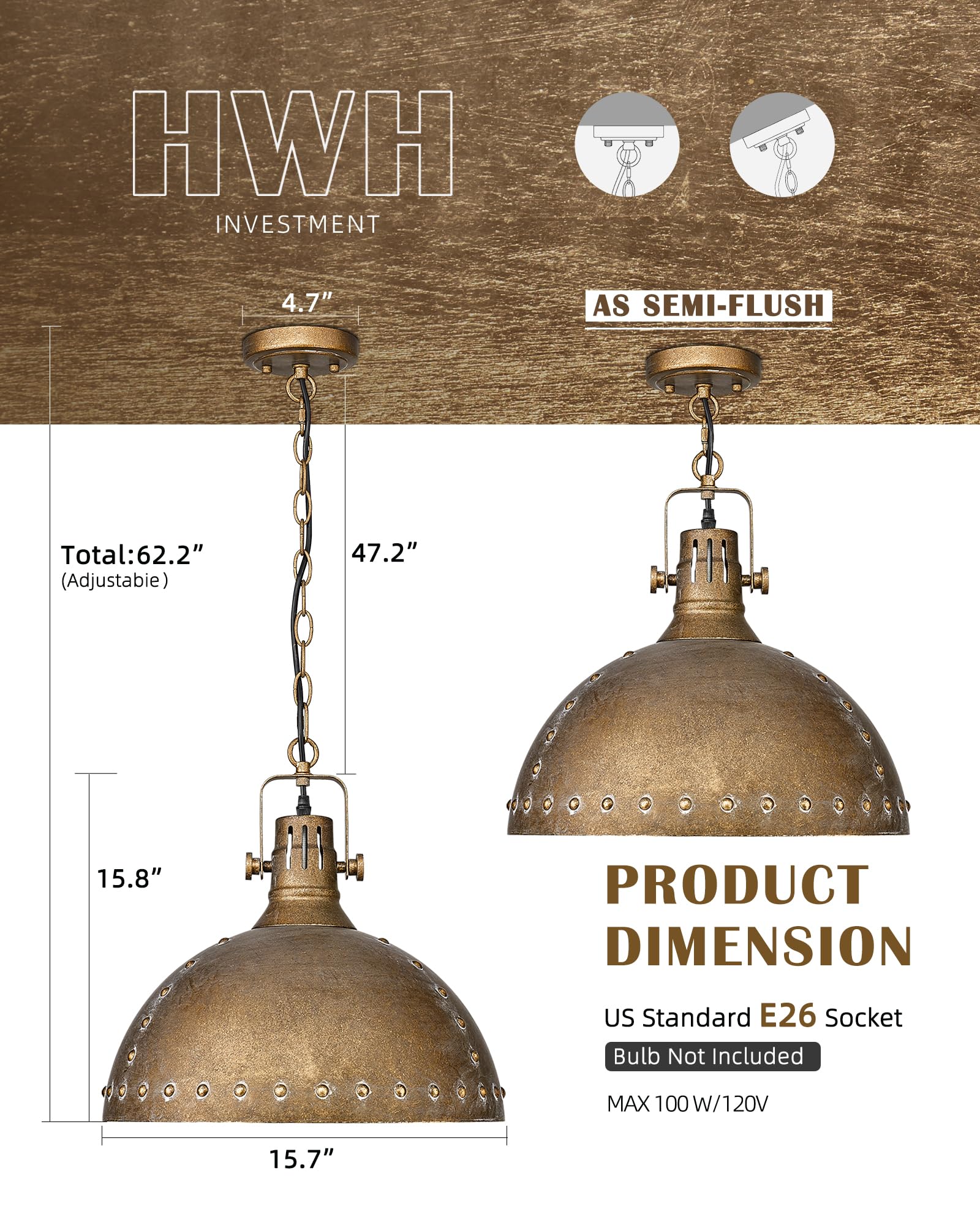 LTMATE LS5HZG103MH-LED RG Pendant-Lights - View #2