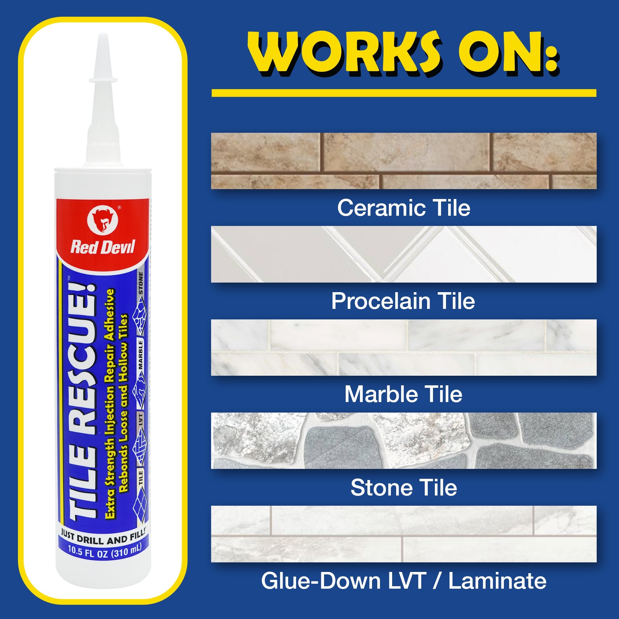 TILE RESCUE TRES012 Adhesive-Tile - View #5