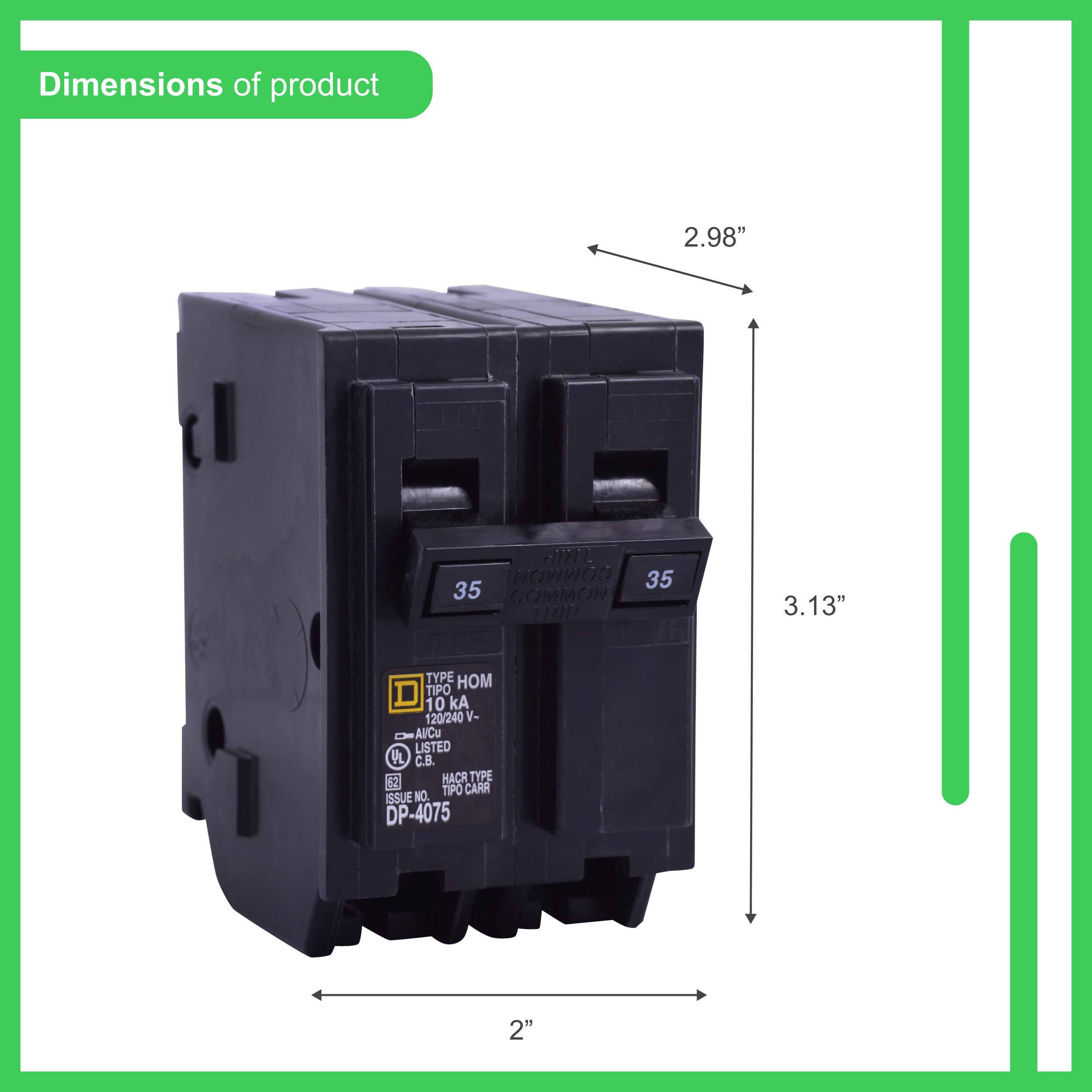 Square D HOM235CP Circuit-Breakers - View #4