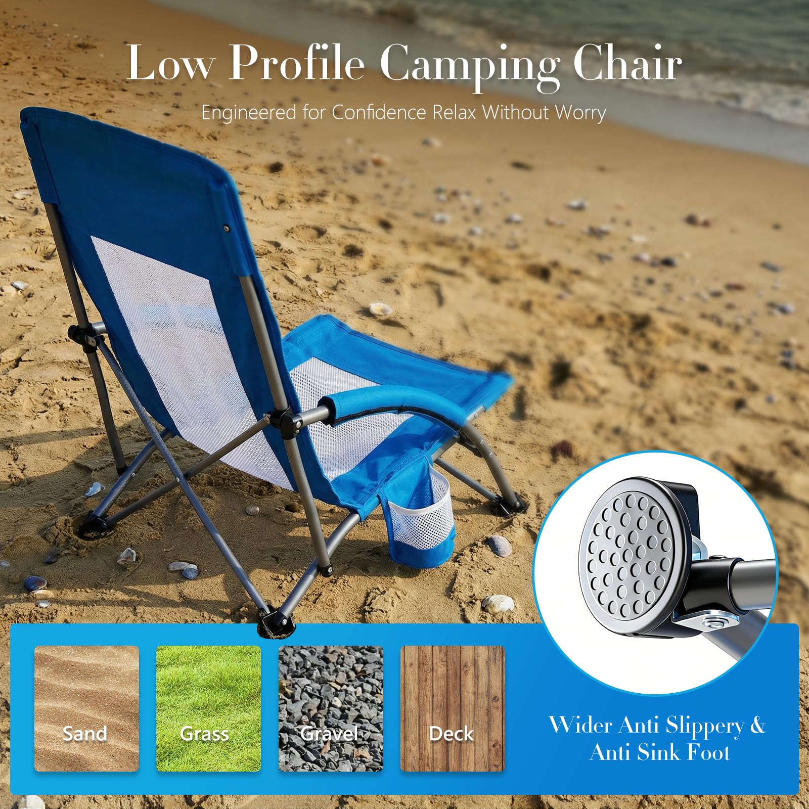 Haysky LSRY-18AJ-BU-SX Beach-Camping-Chairs - View #4