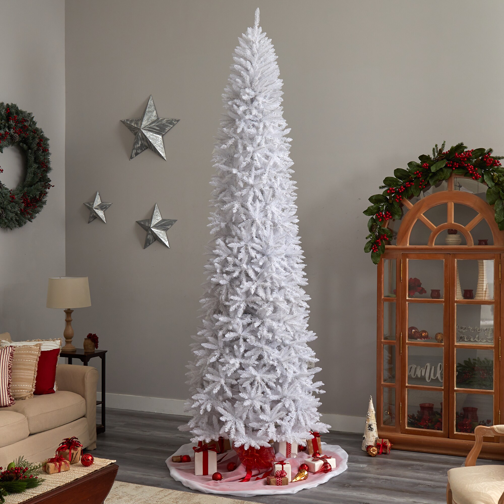 warm white christmas tree lights argos