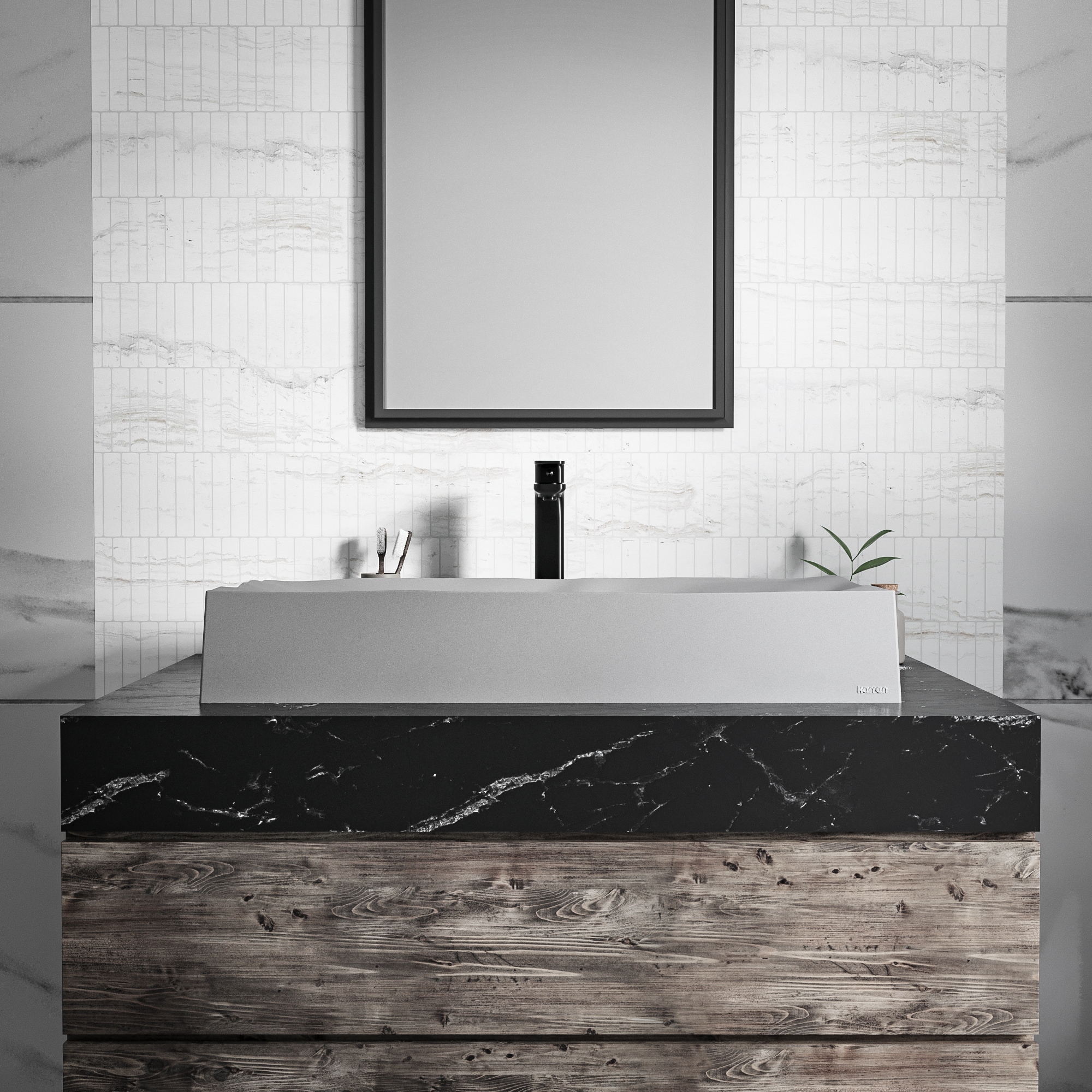 Karran SQS300GR Bath-Sink - View #9