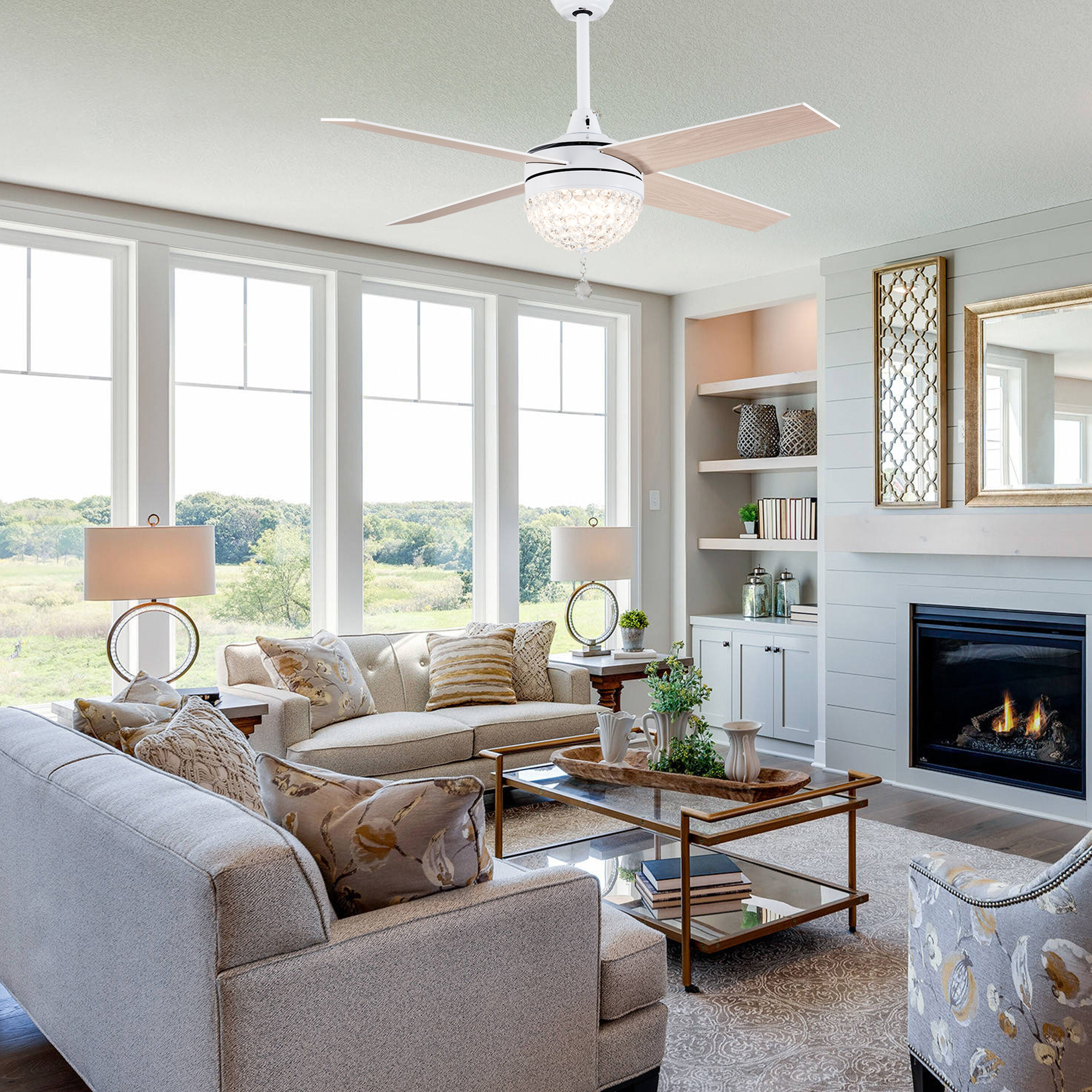 Oaks Decor BD2001-W-52 Ceiling-Fans - View #7