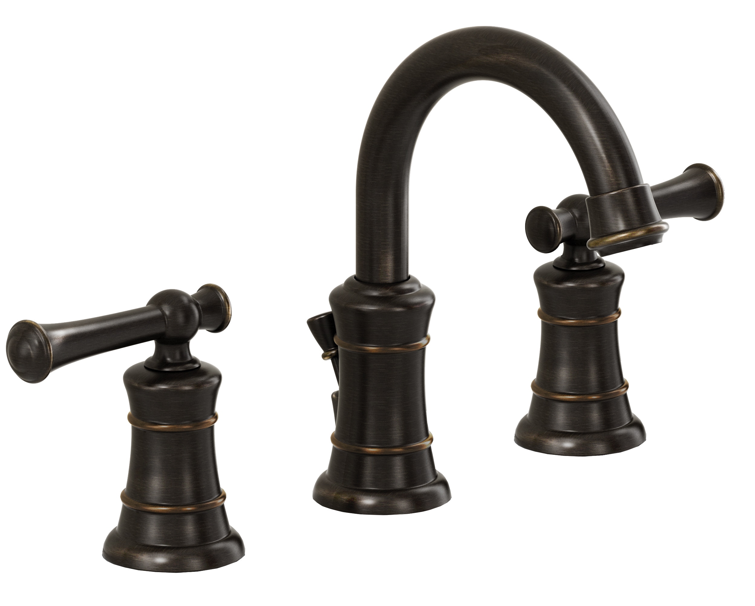 American Standard Bathroom Faucet 9258.801.181 Bronze in Estate Bronze Emory 