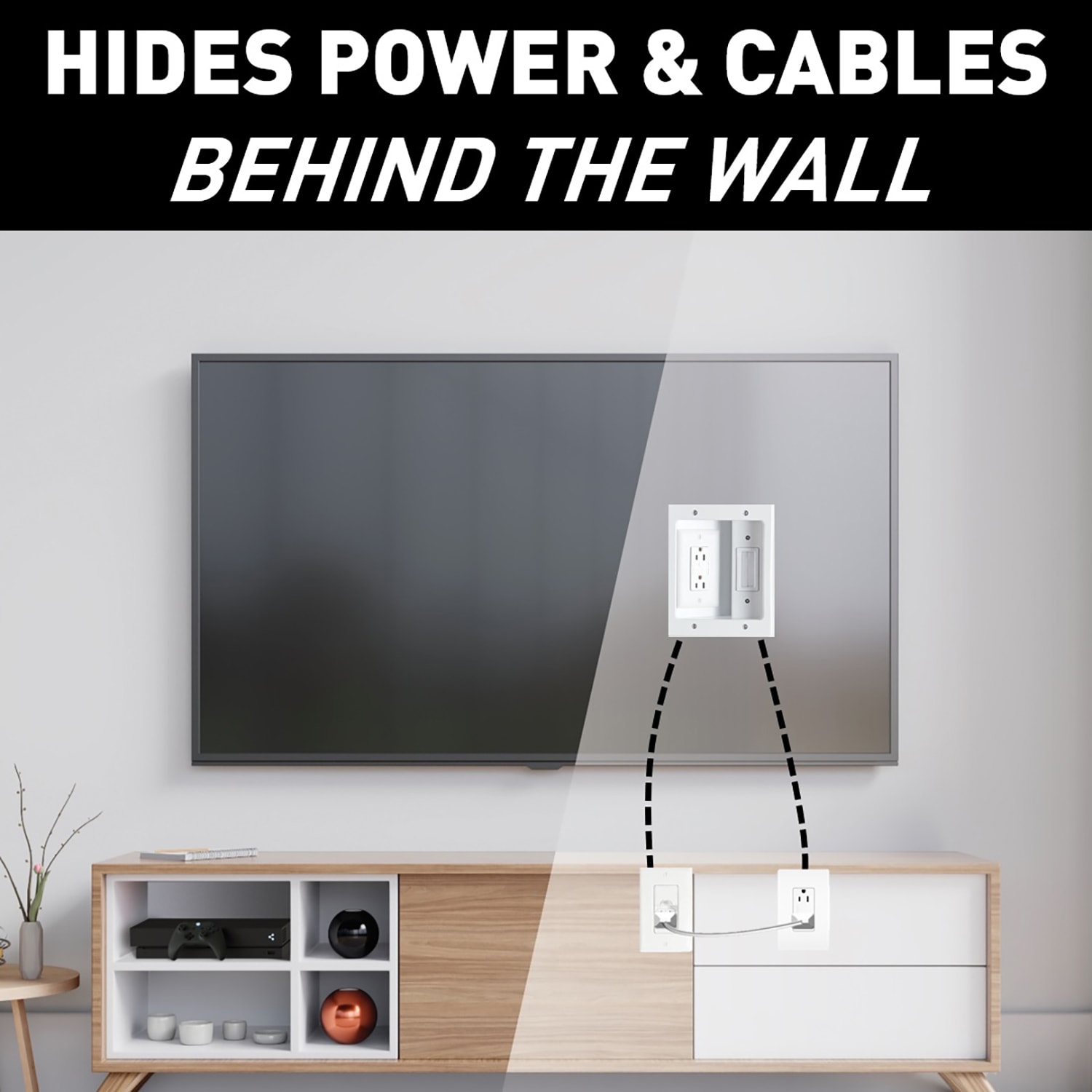 Sanus SALIWP1W1 Cord-Surface-Raceway - View #3