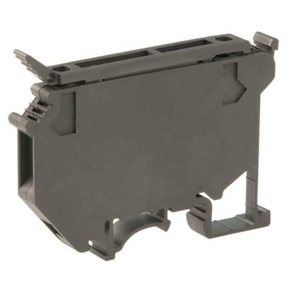 Schneider Electric  Terminal Block Fused Disconnect 1 Pole 12 A 600 V AC 10 AWG Screw Termination Black
