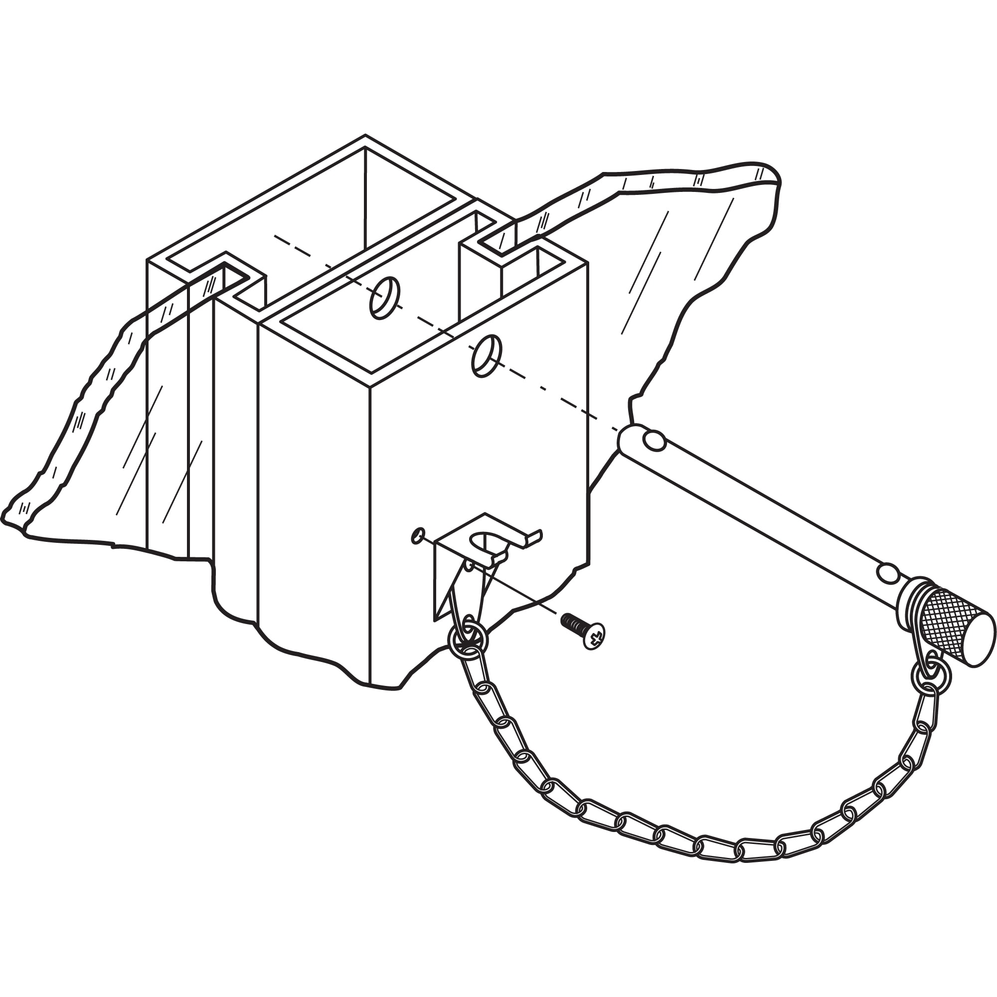 Prime-Line MP4148 Entry-Door-Flip-Locks - View #3