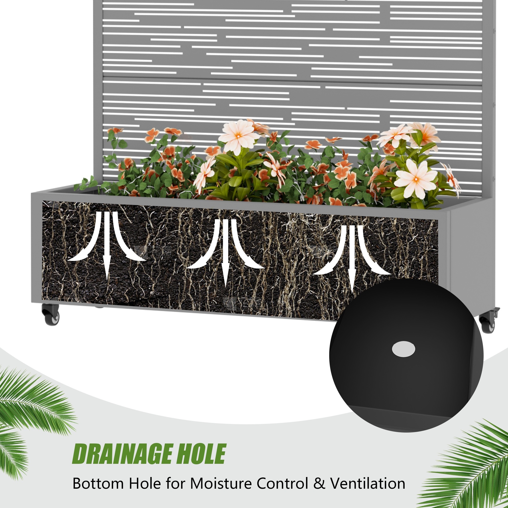 Misty Moon LW0406-SYJZZX-A45 Planter-Window-Box - View #5