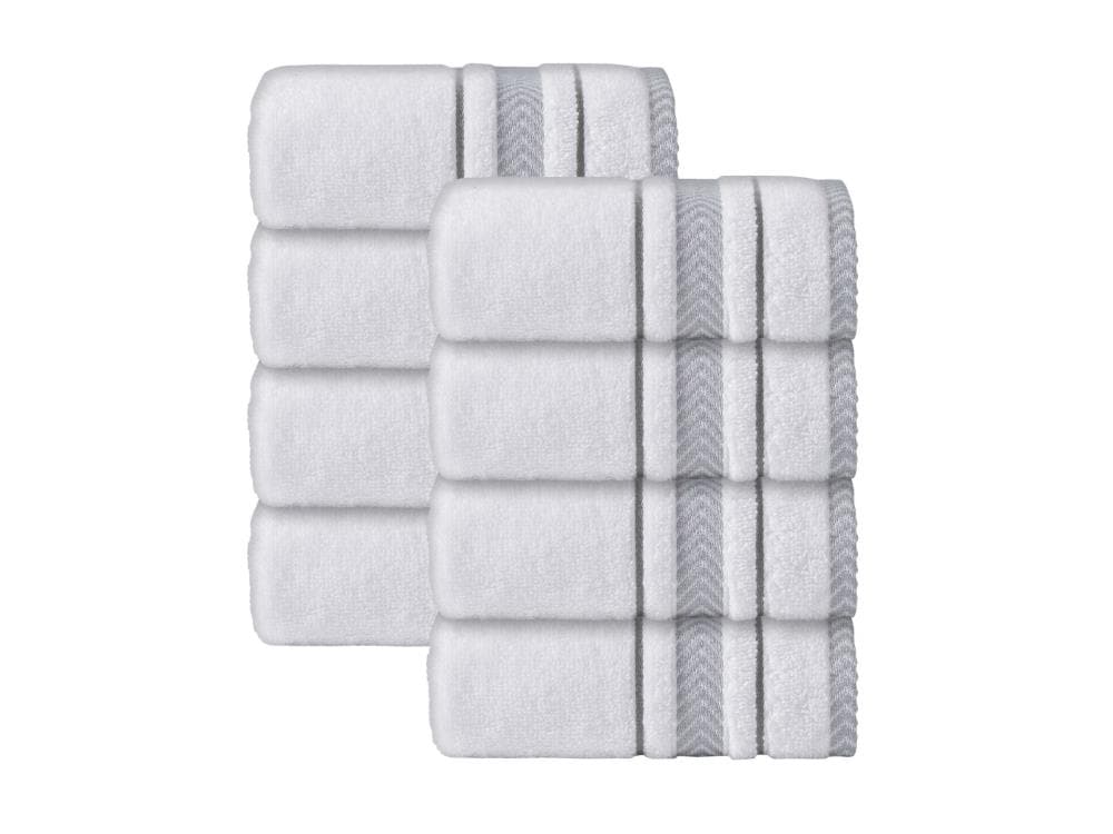  COTTON CRAFT Ultra Soft 6 Piece Towel Set - 2 Oversized Large Bath  Towels,2 Hand Towels,2 Washcloths - Absorbent Quick Dry Everyday Luxury  Hotel Bathroom Spa Gym Shower Pool Travel -100%