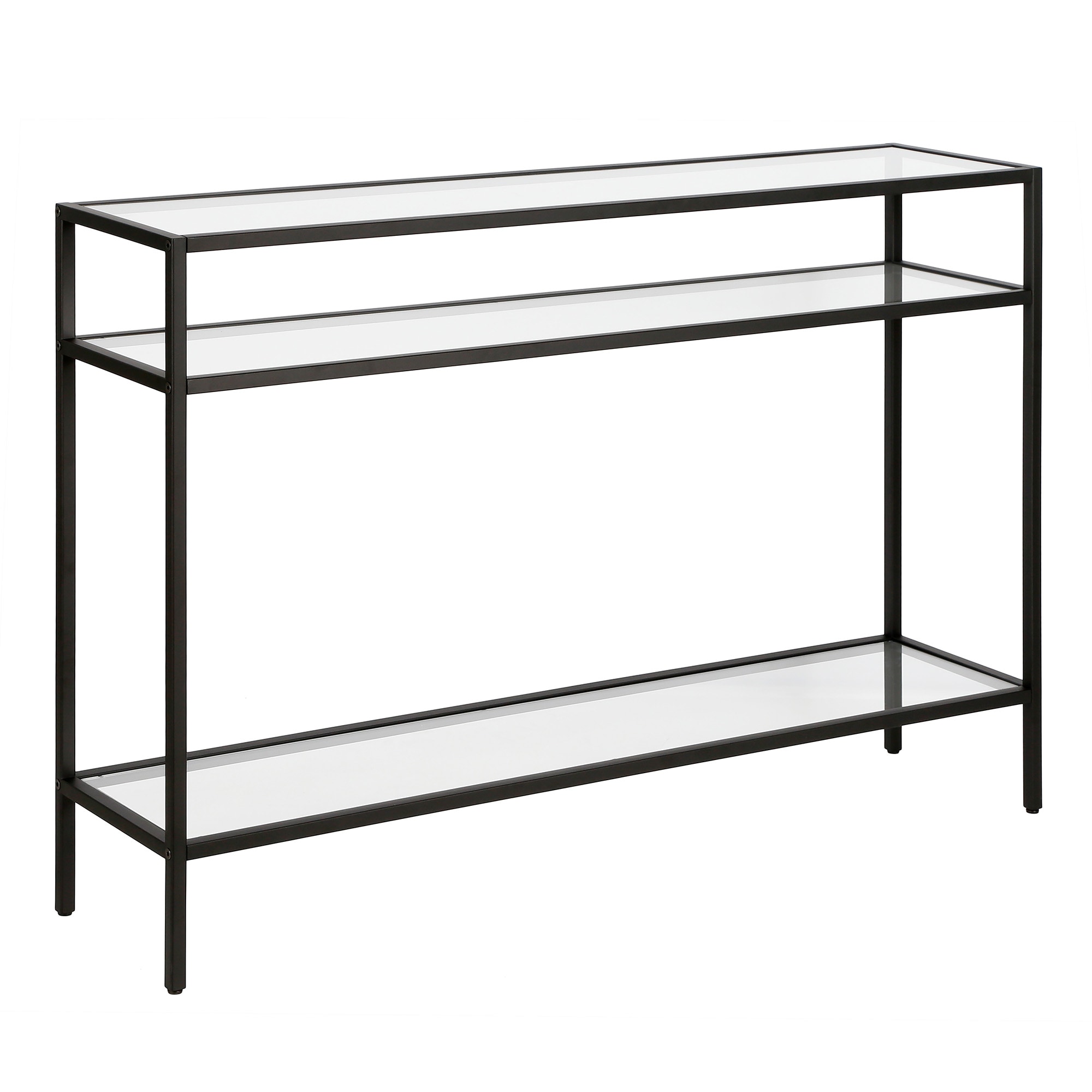 Hailey Home AT0574 Modern Blackened Bronze Console table