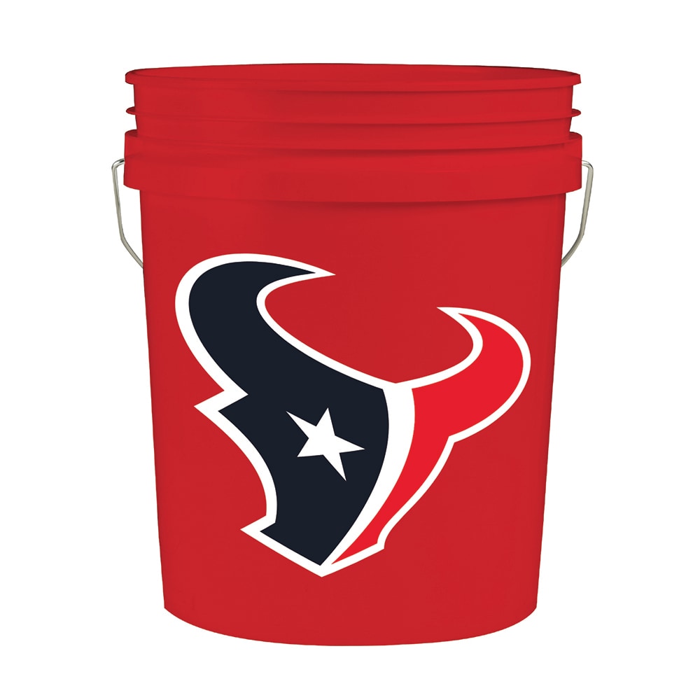 WinCraft Sports 1707224 Houston Texans Houston Teans 5 Gallon(s) BPA-Free Plastic General bucket