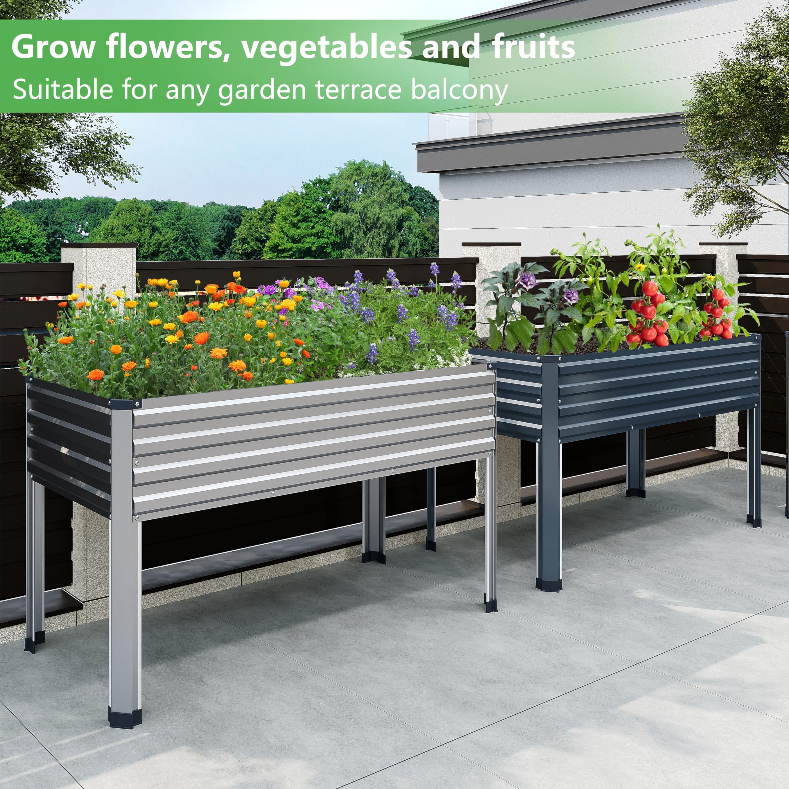 Aoibox LAB0219B32 Raised-Garden-Beds - View #7