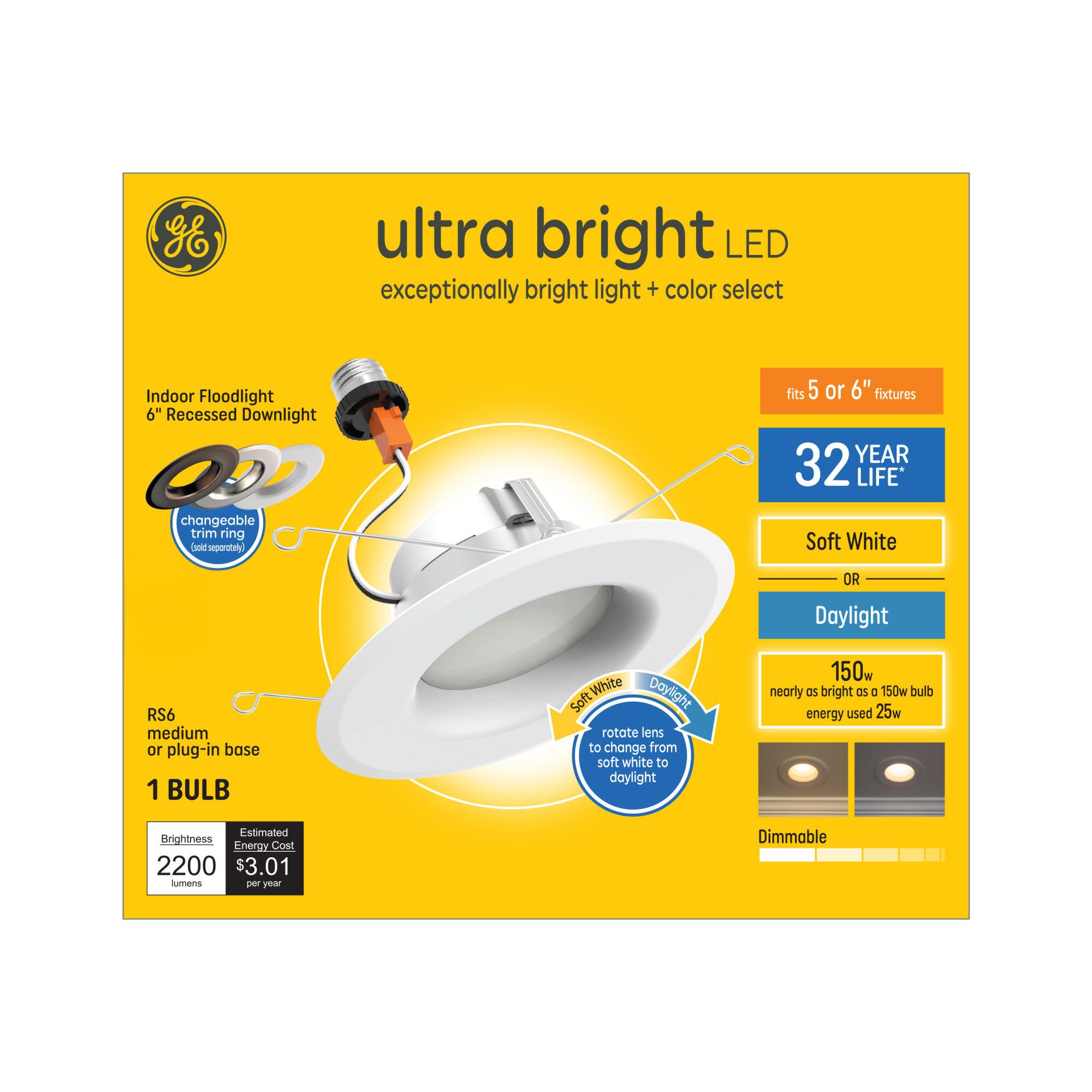 GE 93130106 Led-Retrofit-Downlight - View #4