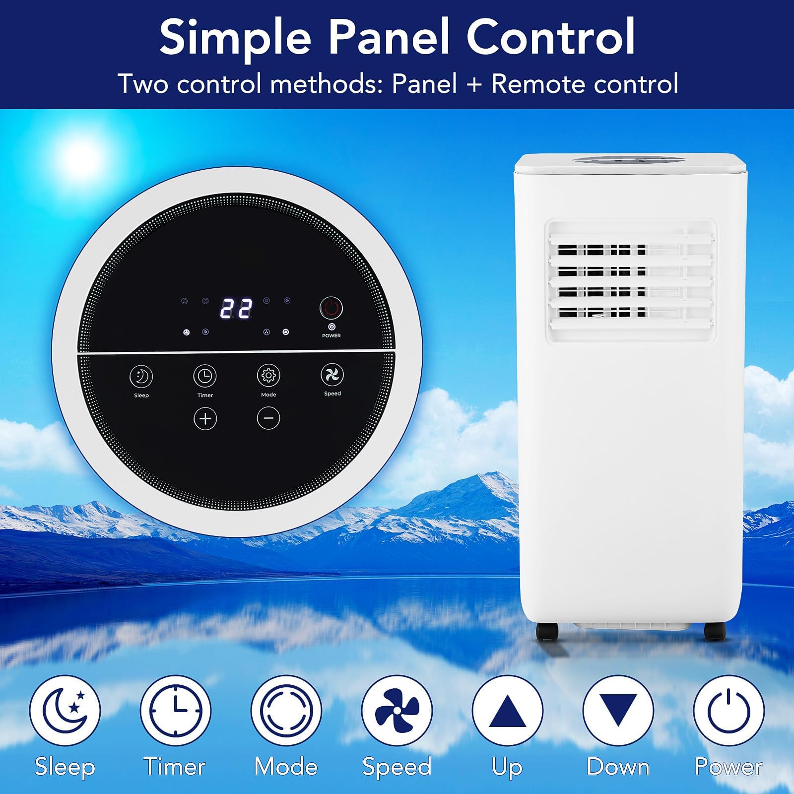 Qeetex FFF033 Portable-Air-Conditioners - View #3