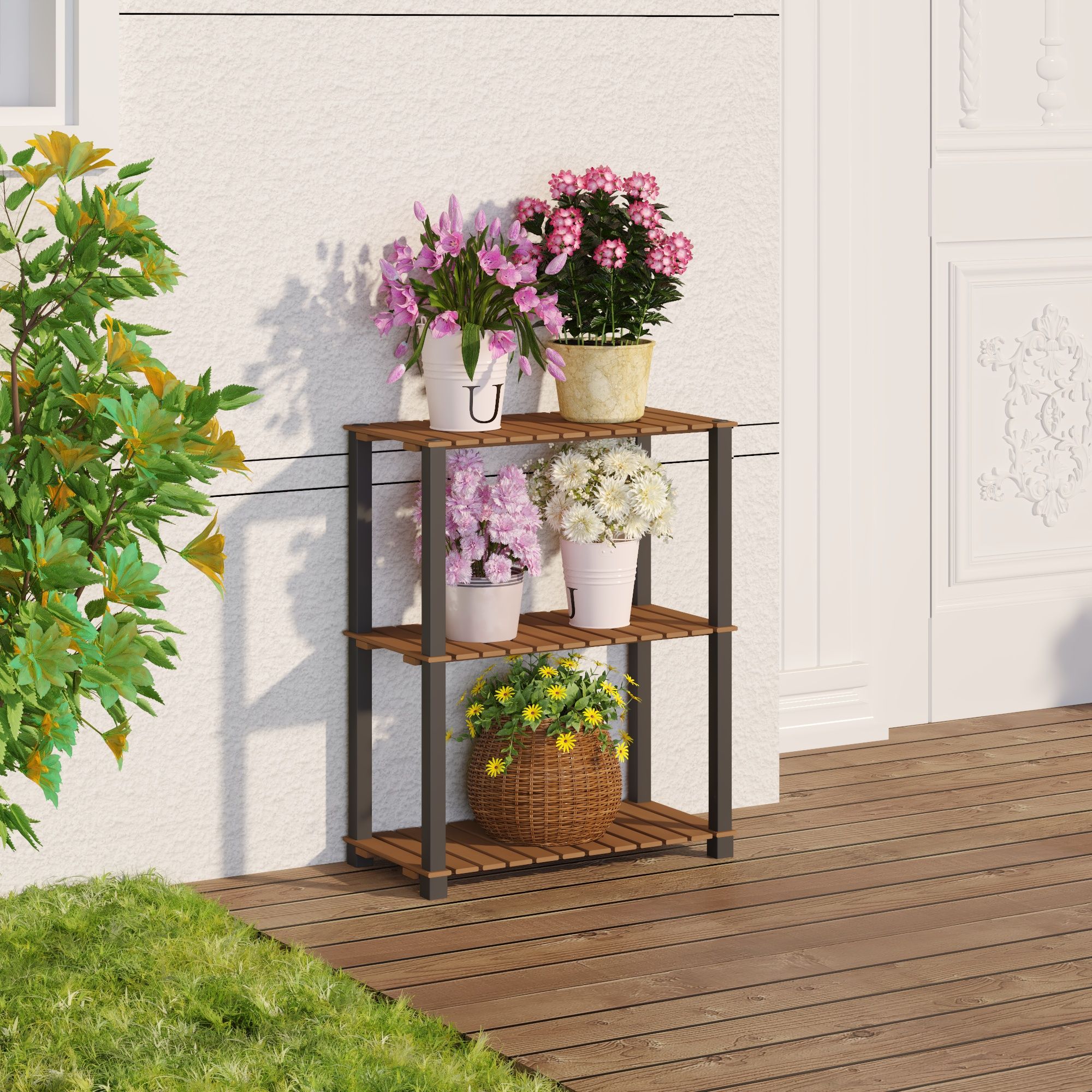HomLux LW-22364FGBK-A Plant-Stand - View #5