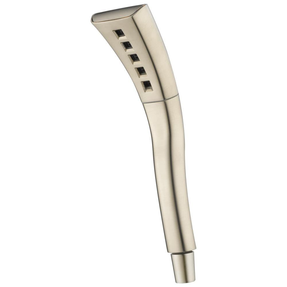 Delta 59421-SS-PK Universal Showering Components 1.0 -Spray Stainless 2.38-in Rectangle Handheld Shower Head 1.75 GPM
