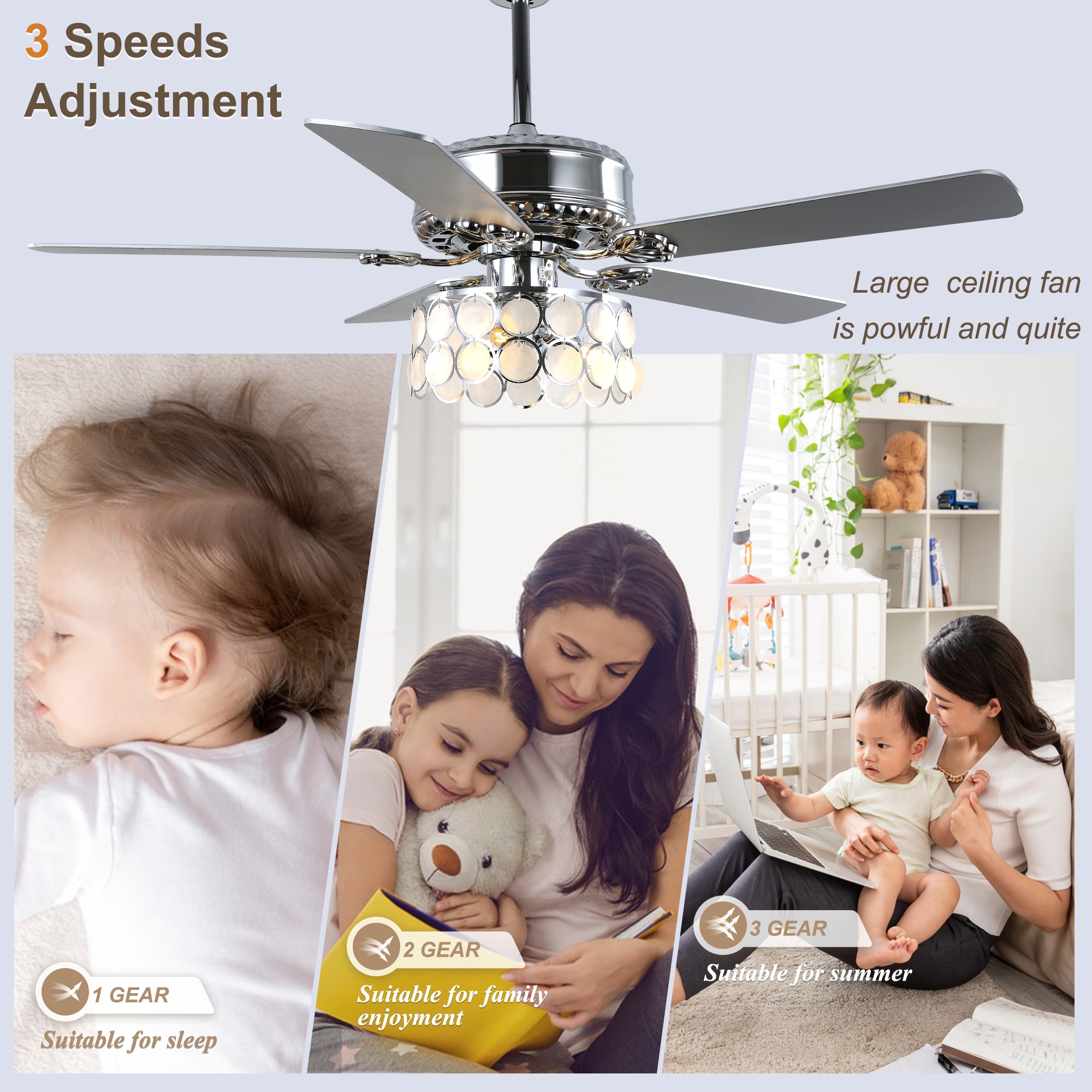 Bella Depot DCFS52H16 Ceiling-Fans - View #7