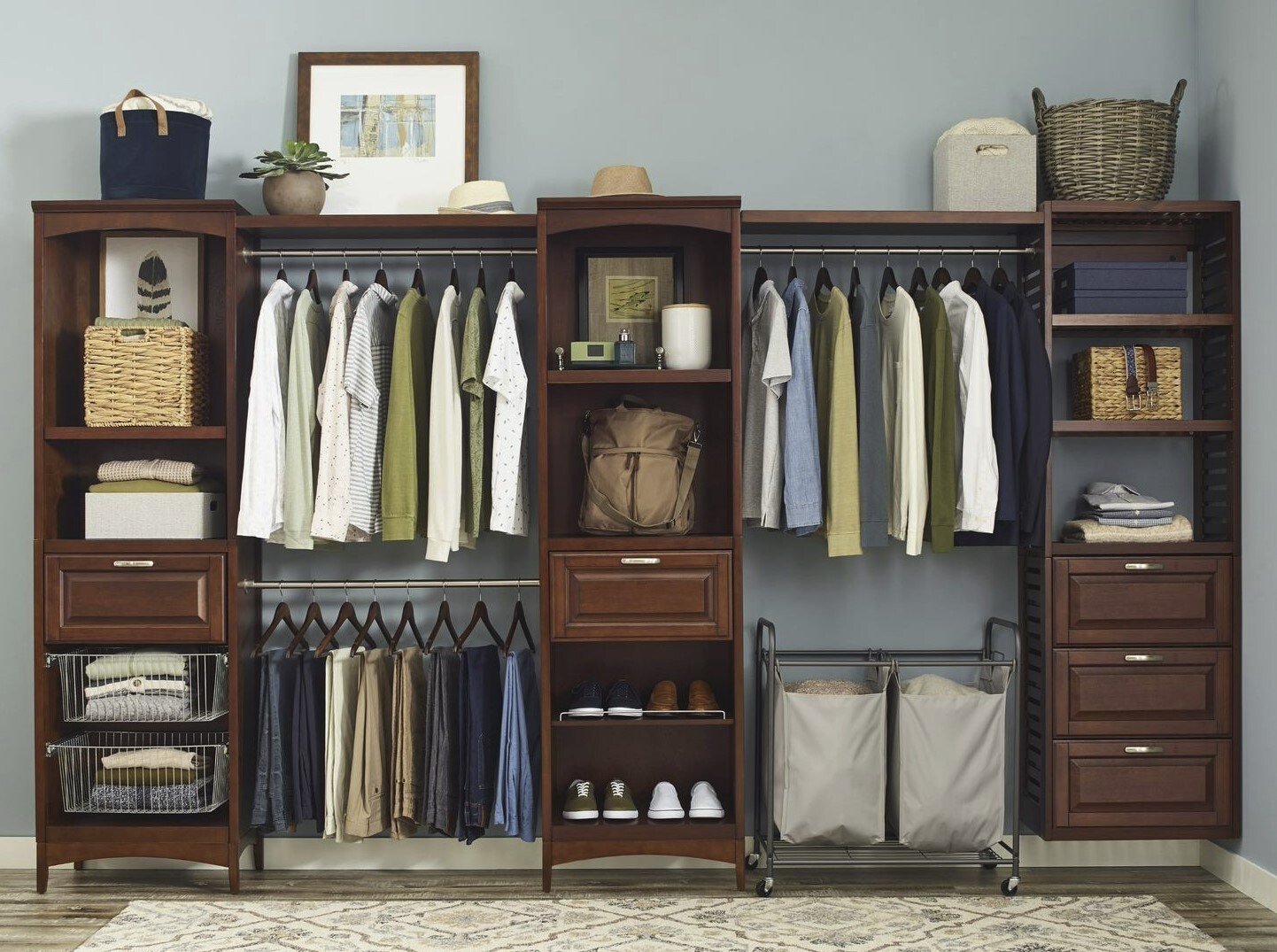 allen + roth WSLVCKJ Wood-Closet-Kits - View #7