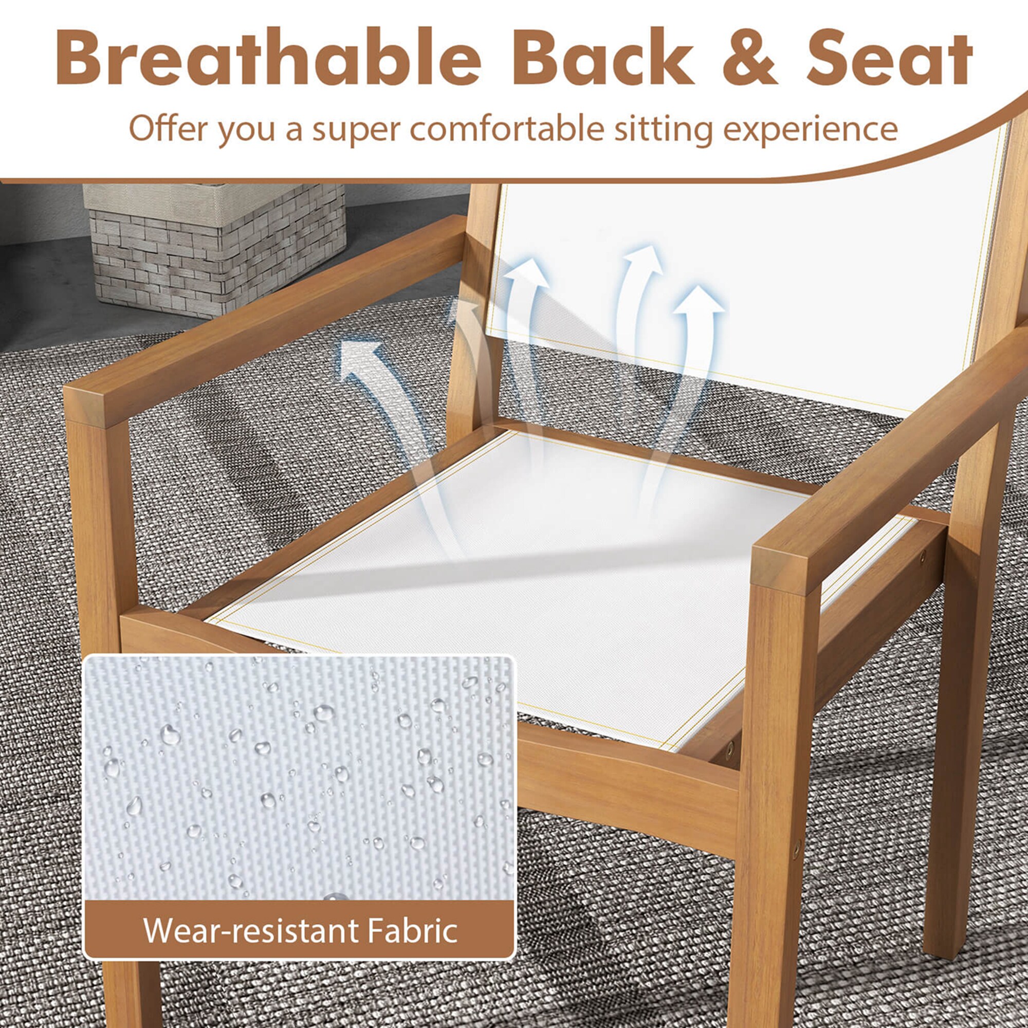 Costway HCST03561 Dining-Chairs - View #6