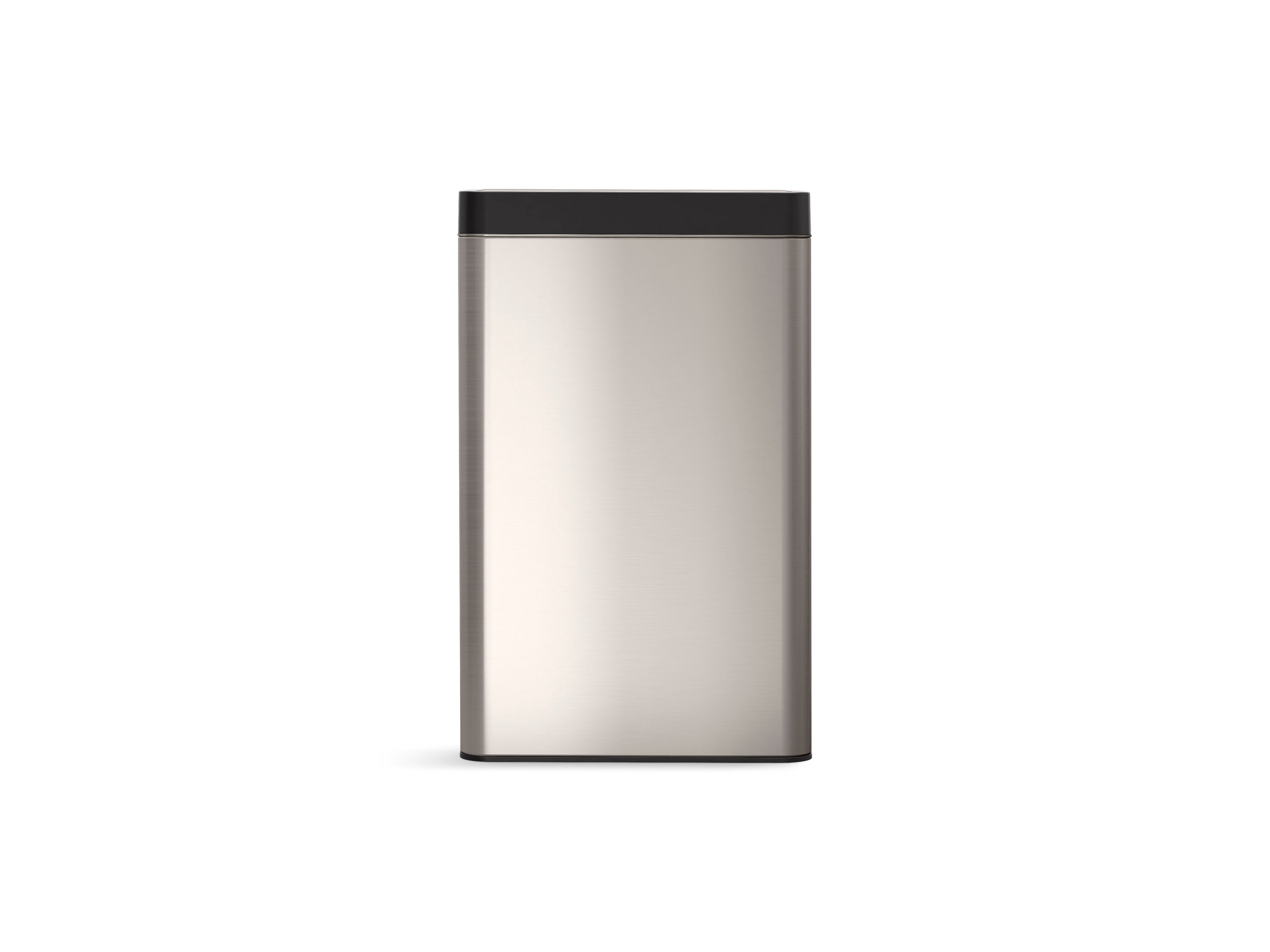 13-Gallon Touchless Stainless Steel Trash Can with Fingerprint Resistant Finish