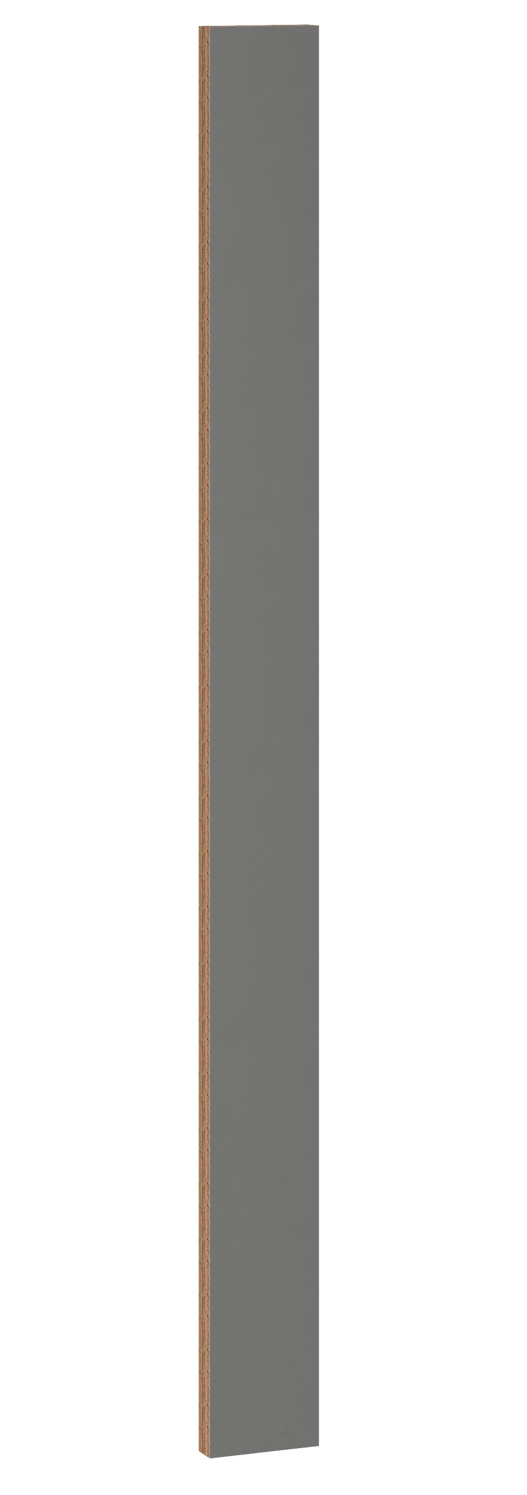 Diamond Express 313 F336 Cabinet Fill Strip 3-in W x 36-in H x 0.75-in D Moonstone Gray Painted