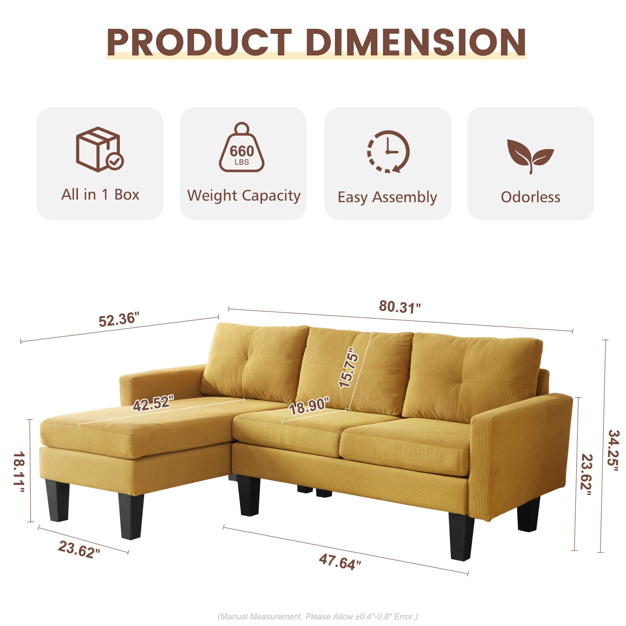 Ovios OLCK600-L Sofas-Loveseats - View #5