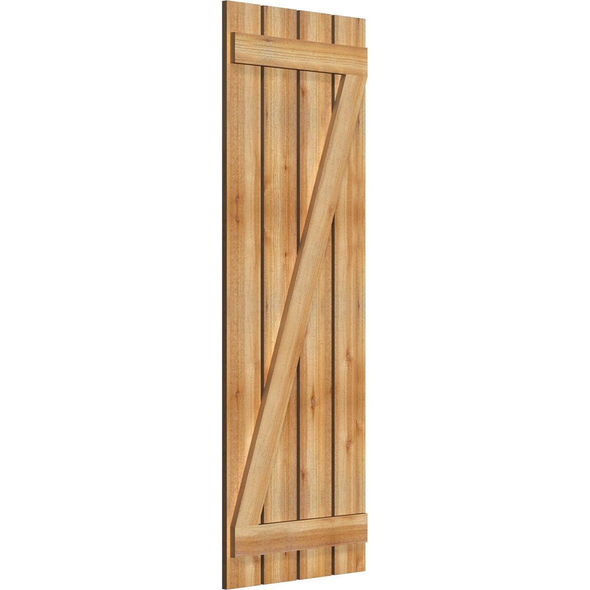 Ekena Millwork RBS06Z23X065RWR Exterior-Shutters - View #2