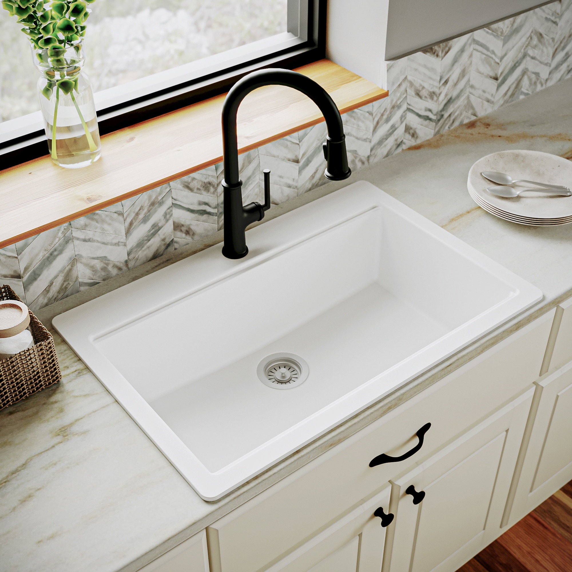 allen + roth GT1075WHT Kitchen-Sinks - View #13