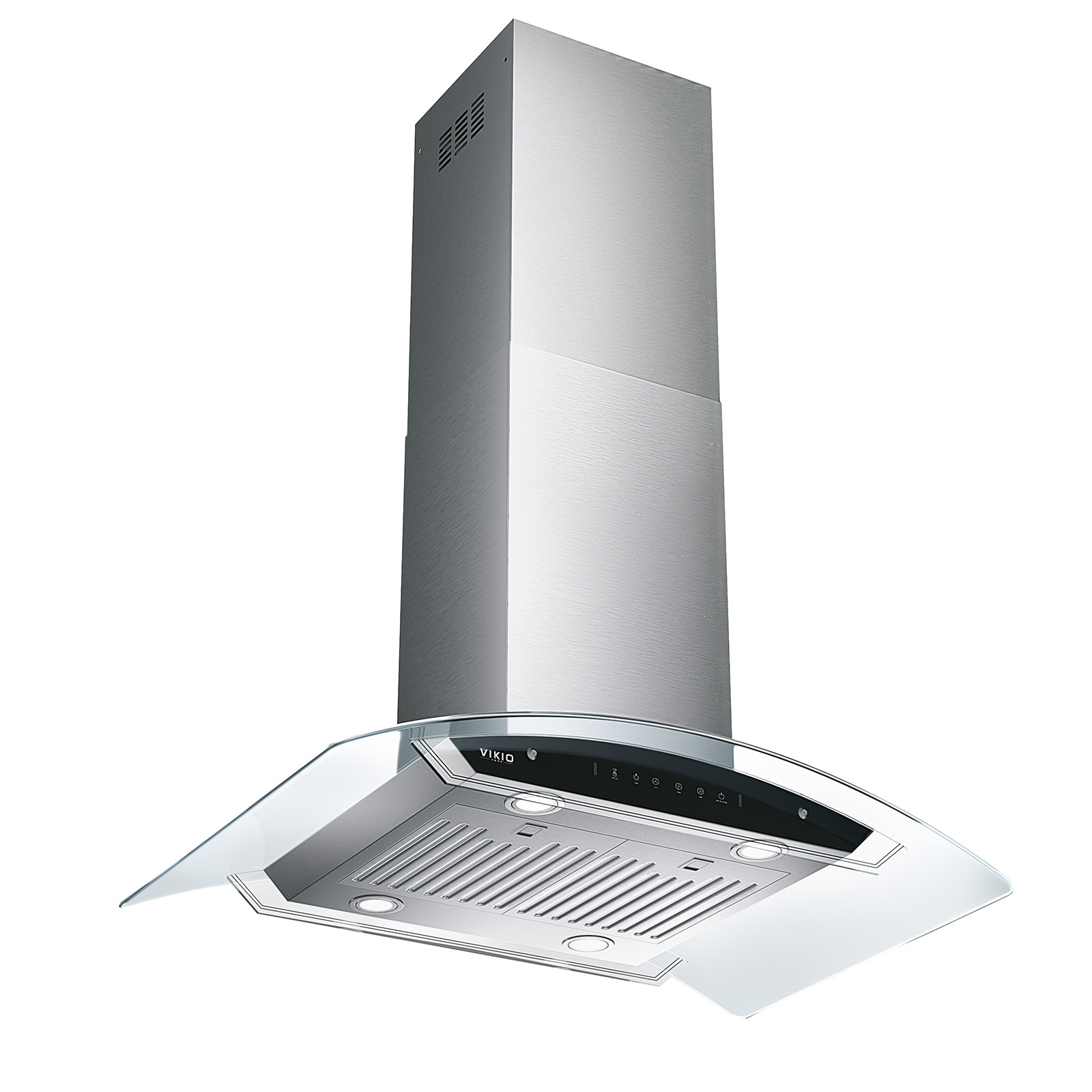 VIKIO IKIS01-36 36 inch Ducted 980-CFM Stainless steel Island Range Hood