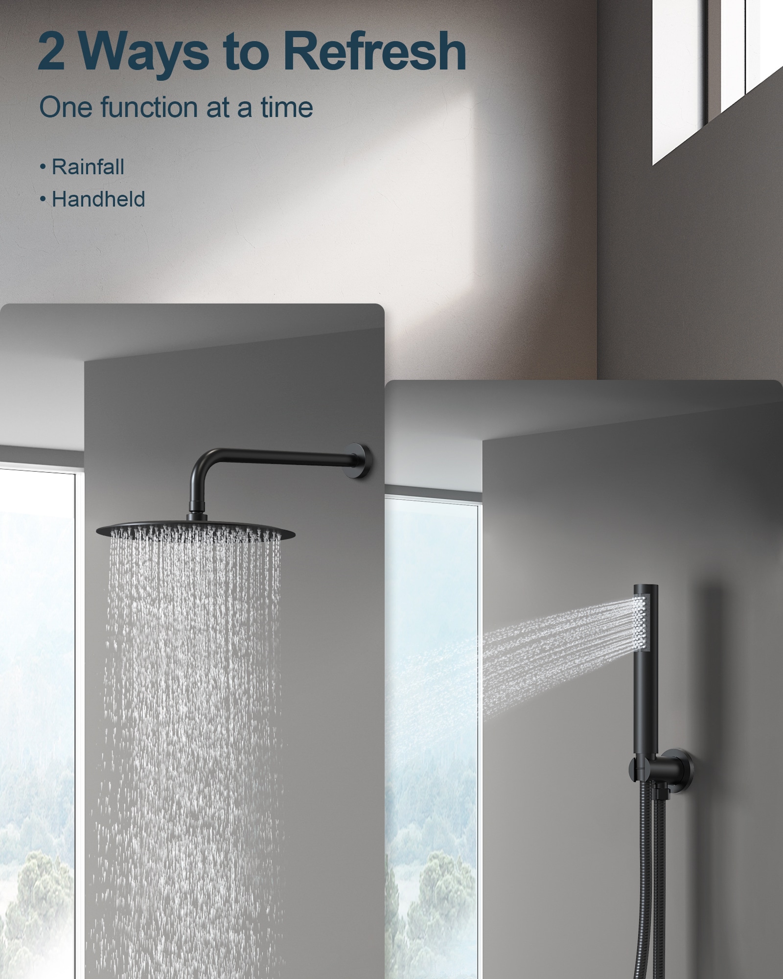 GRANDJOY SP02-BA Tub-Shower-Faucets - View #4