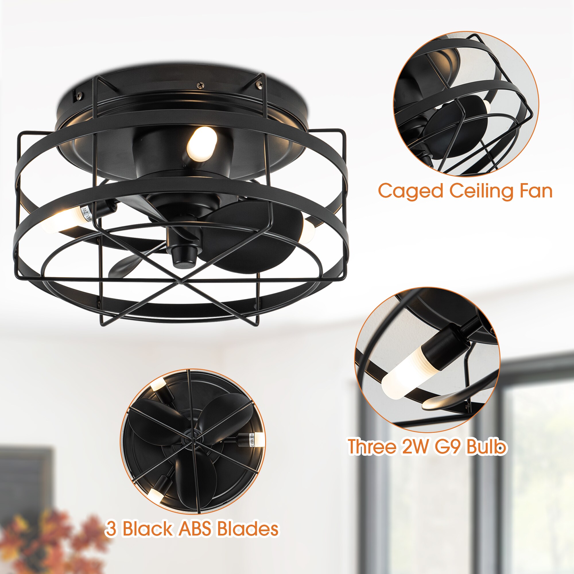 Parrot Uncle F8270110V Ceiling-Fans - View #4