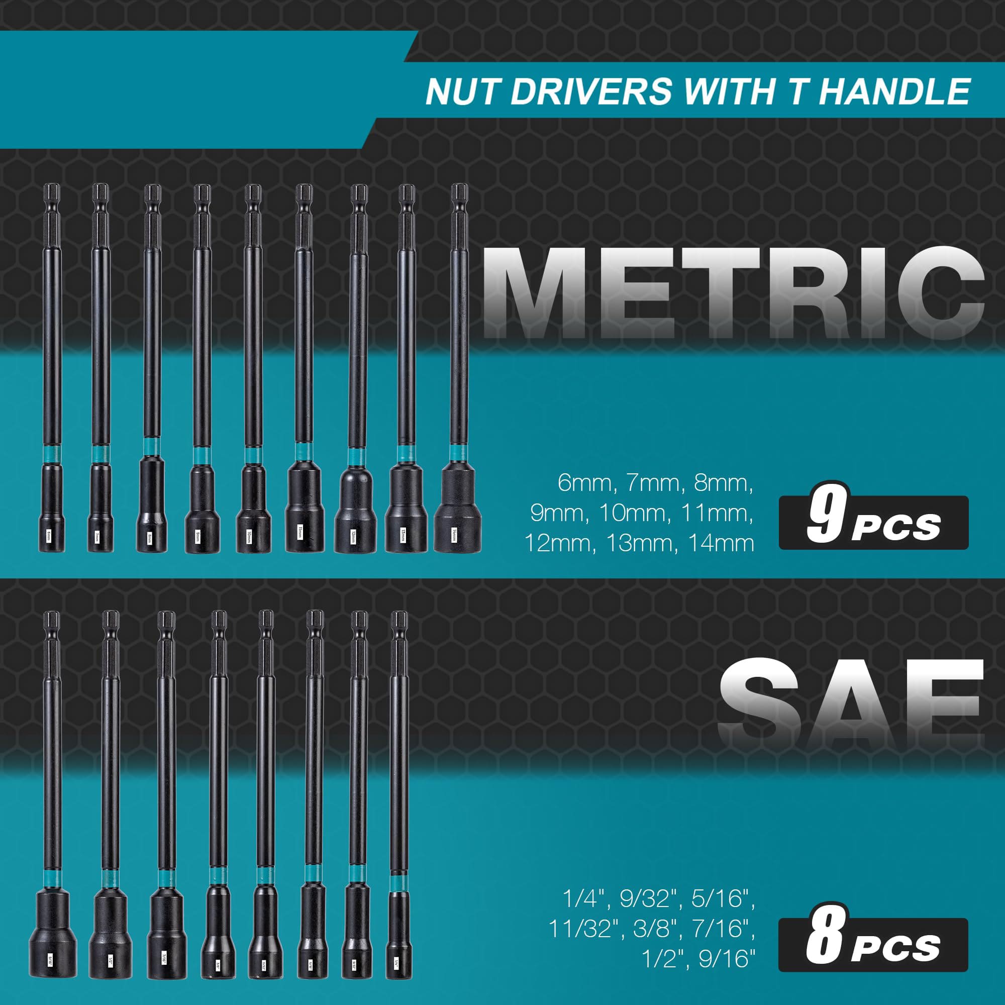 Etokfoks LET0303N32 Nut-Driver-Sets - View #2