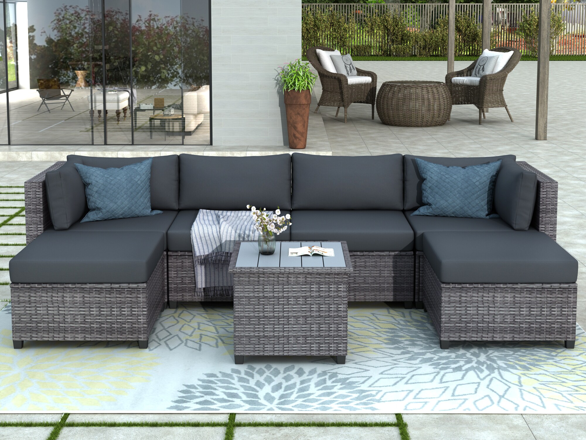 Flynama YC-V-0272AAE Patio-Conversation-Sets - View #3