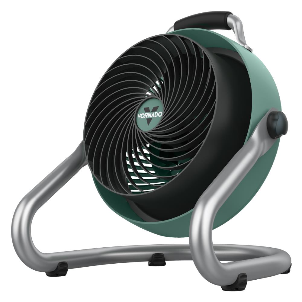 Vornado CR1-0089-17 10.8-in 120 -Volt 3 -Speed High Velocity Indoor Green Floor Fan