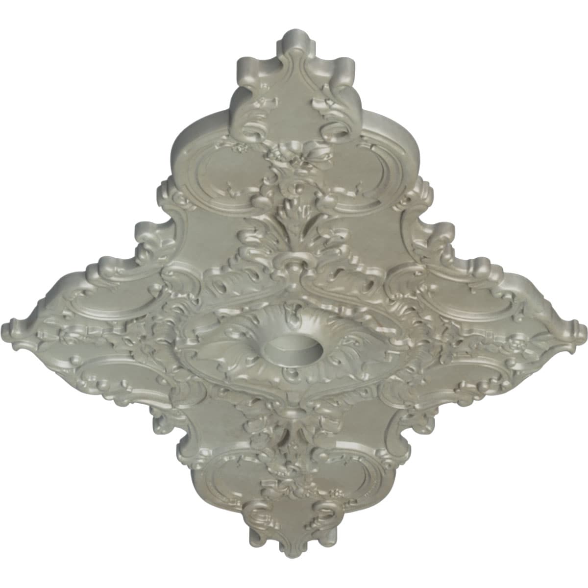 Ekena Millwork CM70X43MLFLS Ceiling-Medallions - View #2