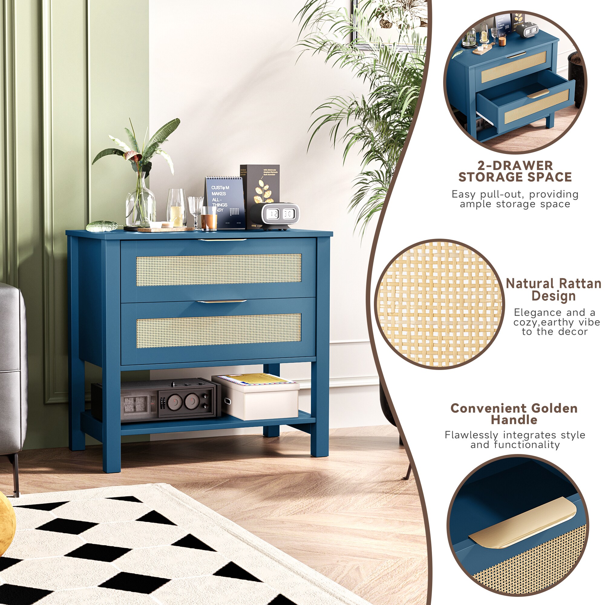 LOVMOR SF-Y-CTG-BL nightstands - View #7