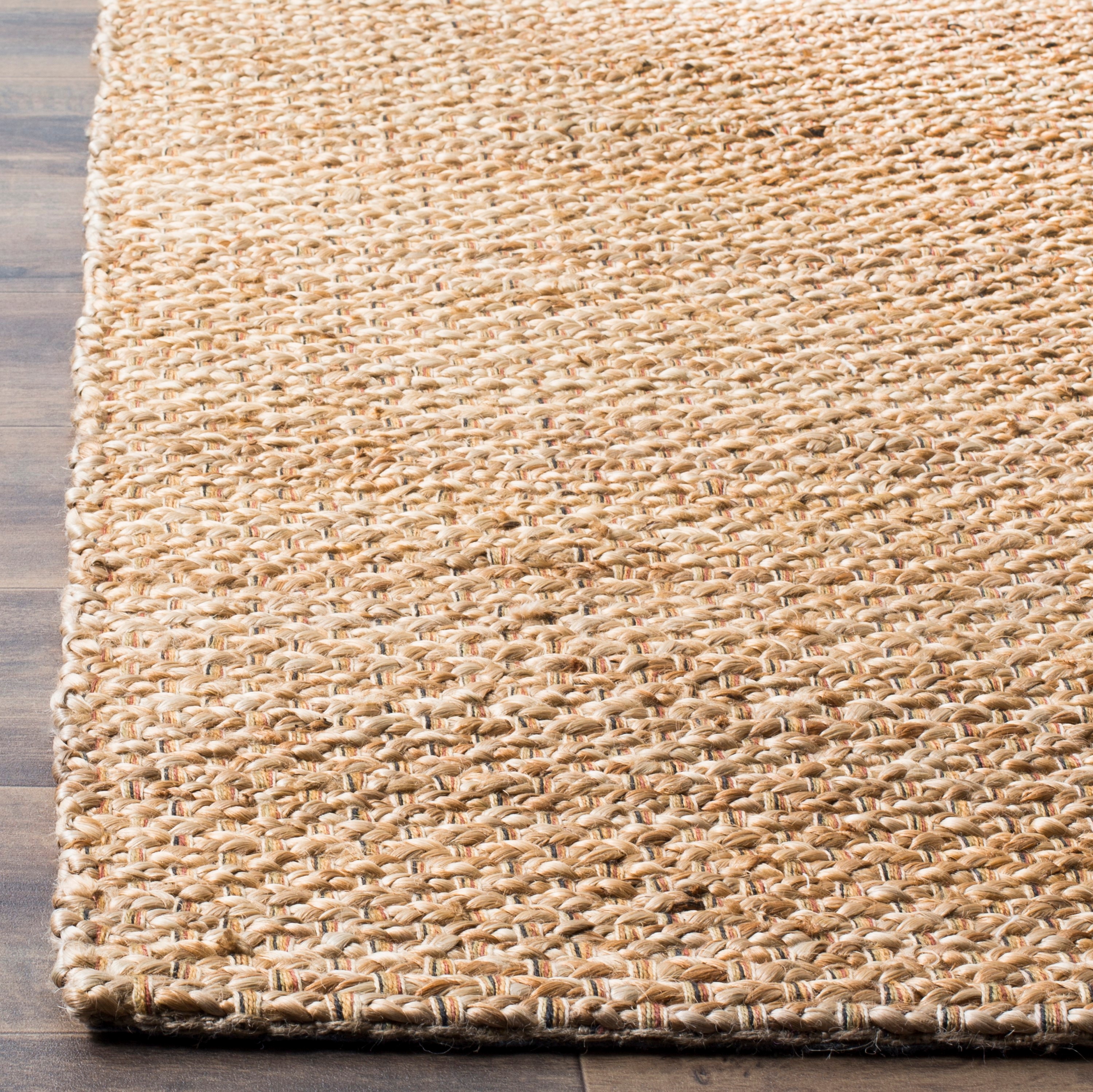 Natural Jute Flat Woven Reversible 3' x 5' Rug