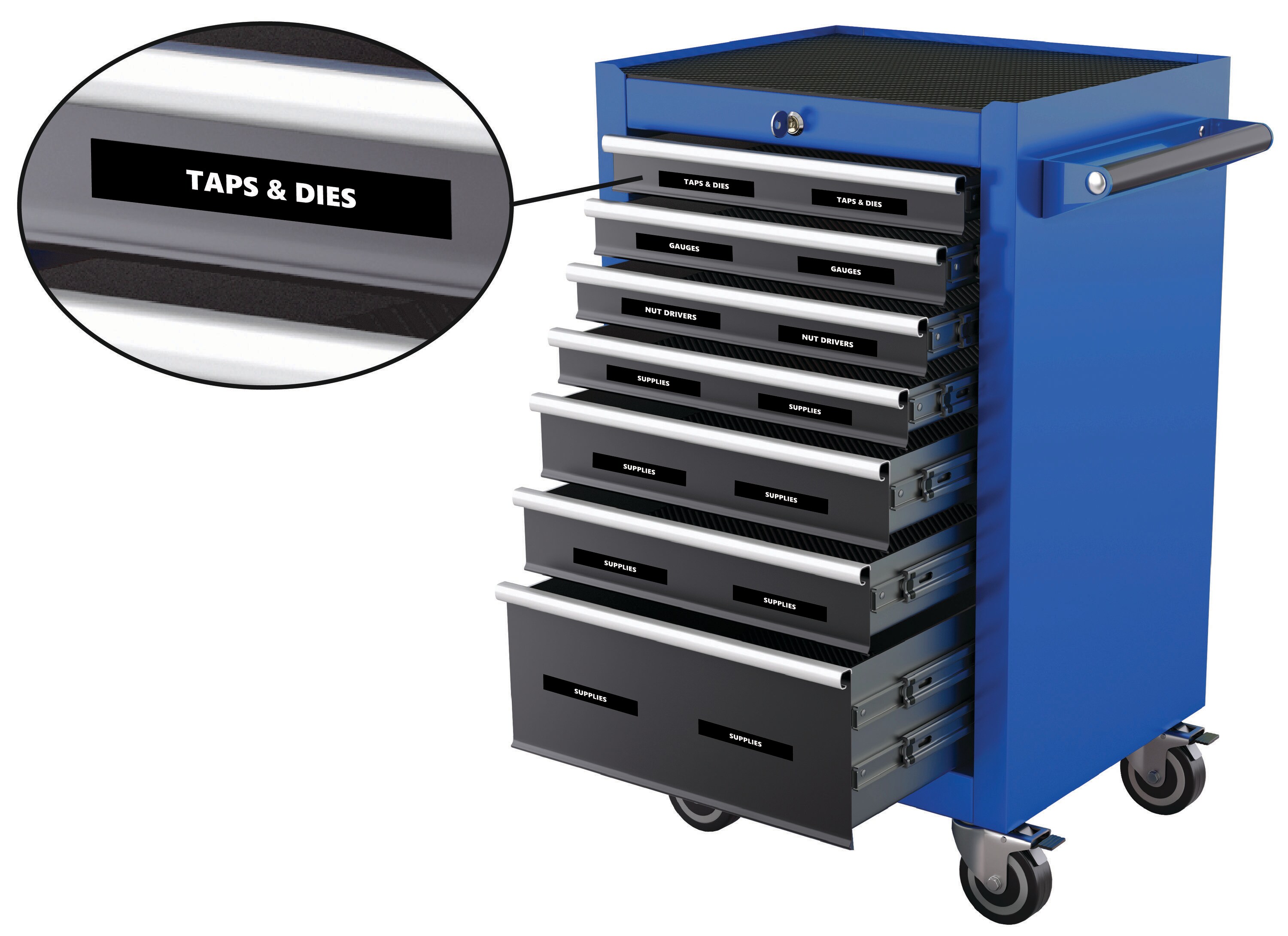 DCM Solutions TBABLK75 Tool-Storage-Access - View #3