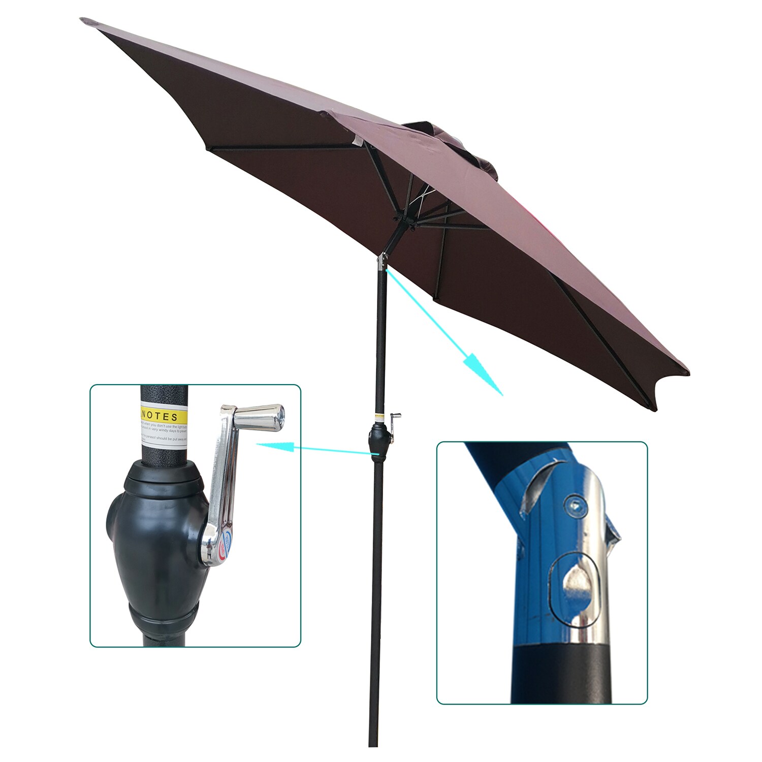 SINOFURN SYA810019EO Umbrellas-2 - View #4