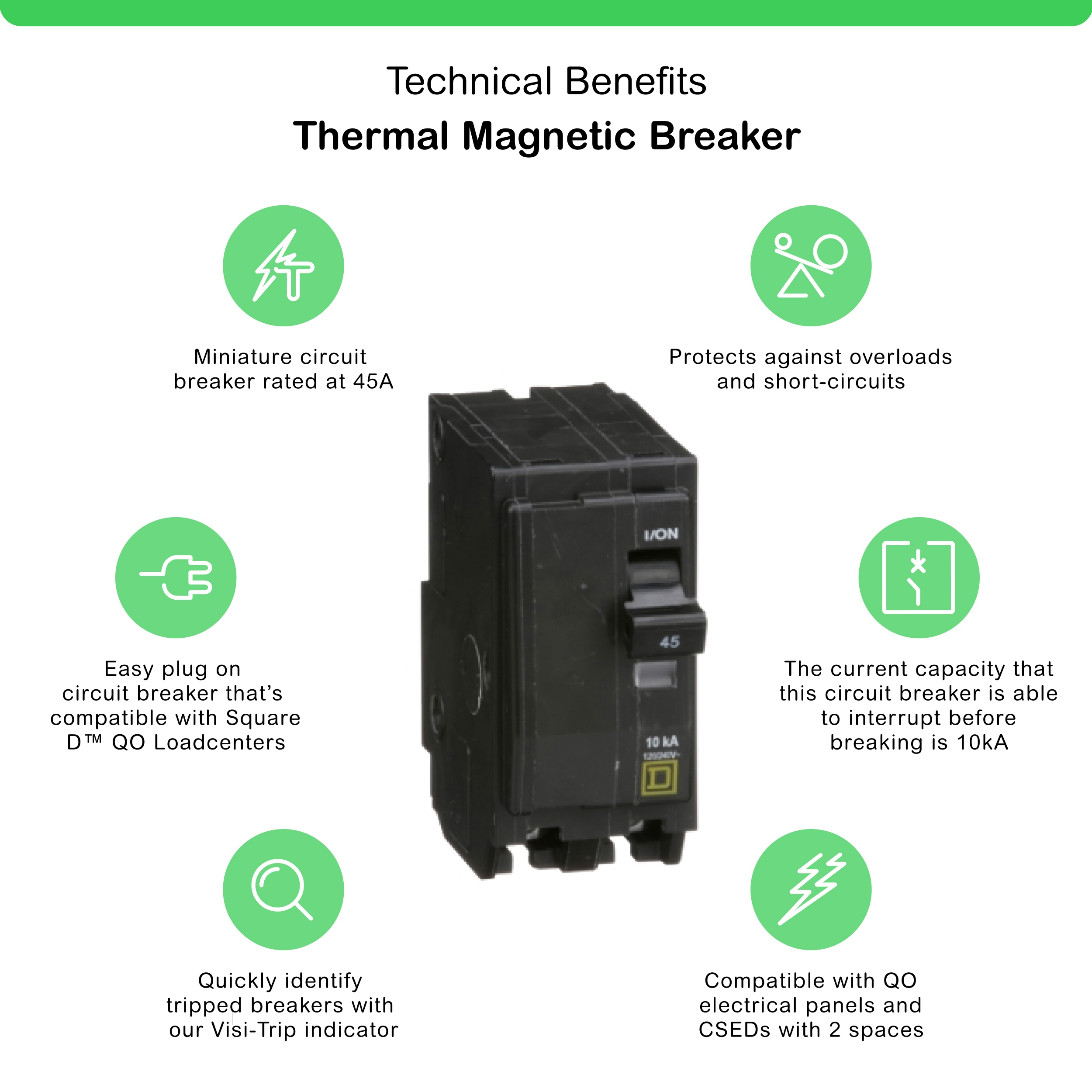 Square D QO245CP Circuit-Breakers - View #2