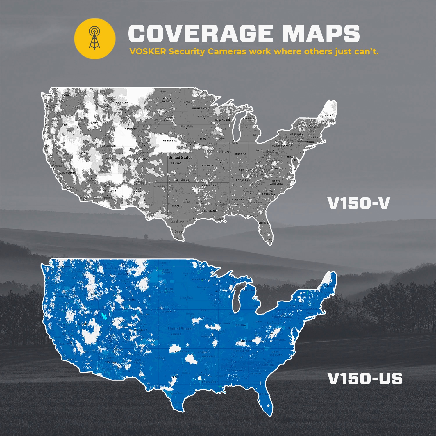 VOSKER V150-US Security-Cameras - View #9