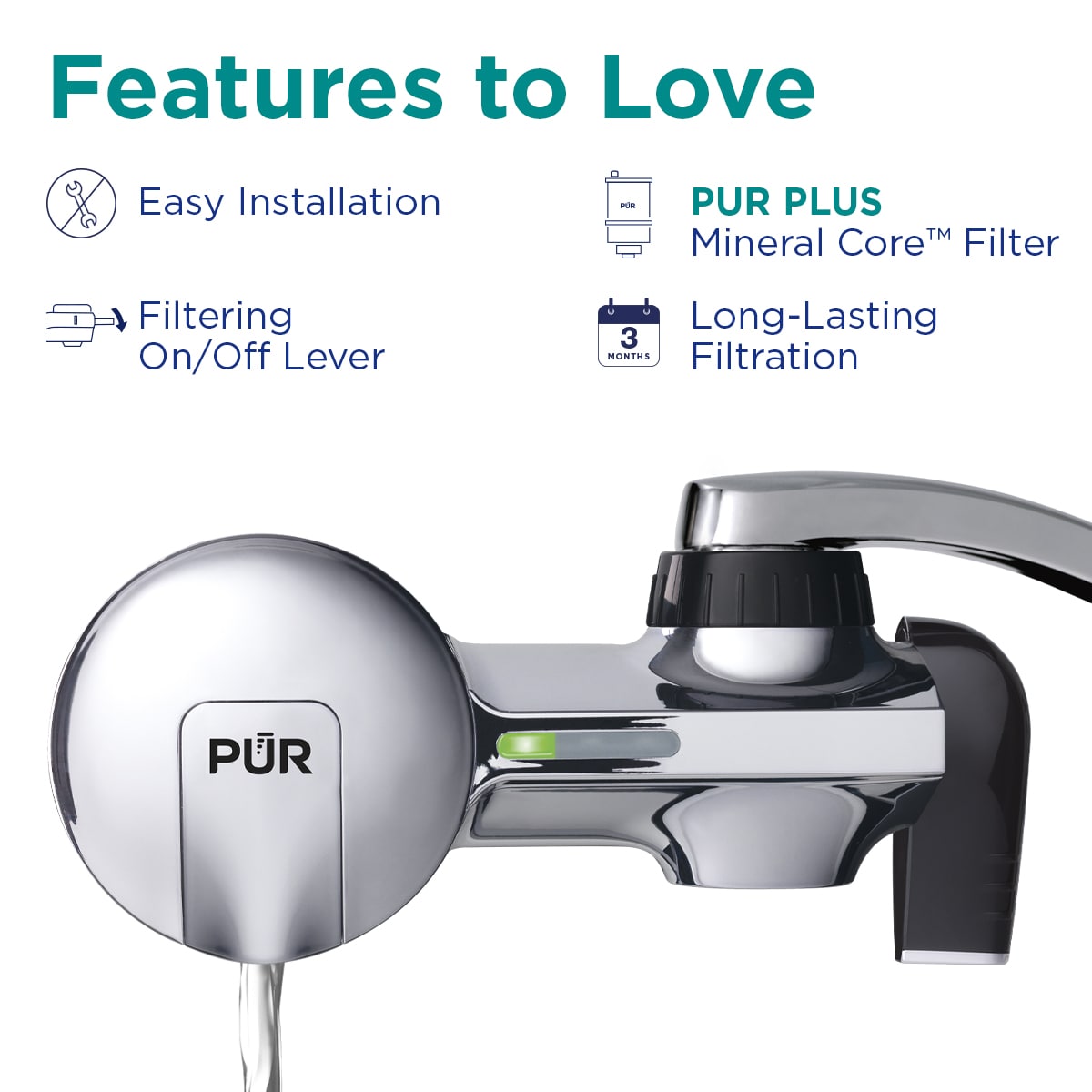 PUR PFM400HAV1R1F Faucet-Mount-Filters - View #4