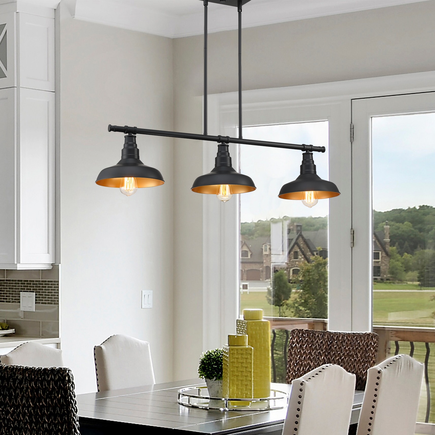 WELLFOR TTC78183BK Pendant-Lights - View #5