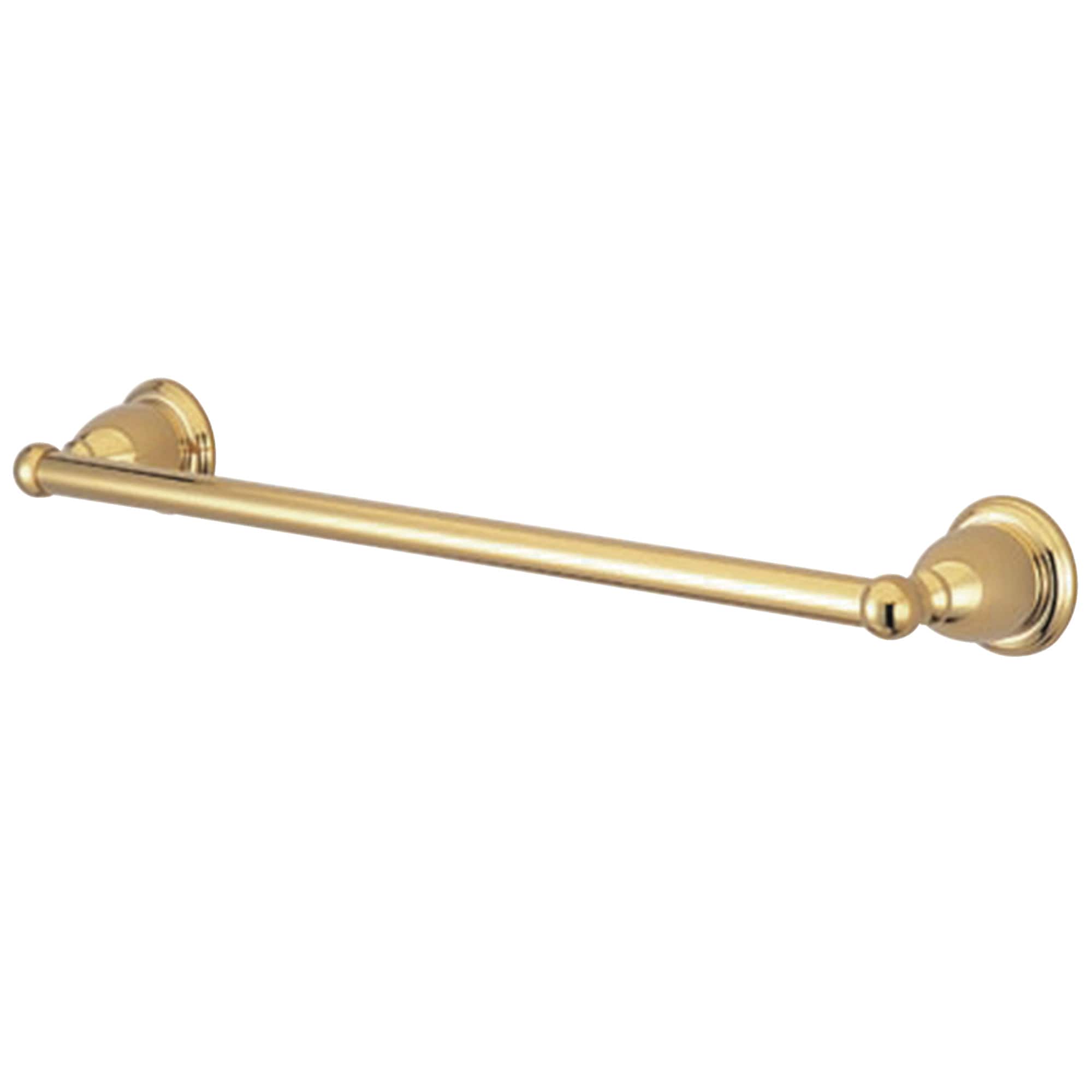 Elements of Design EBA1751PB Heritage 24-in Polished brass Wall mount Single Towel Bar
