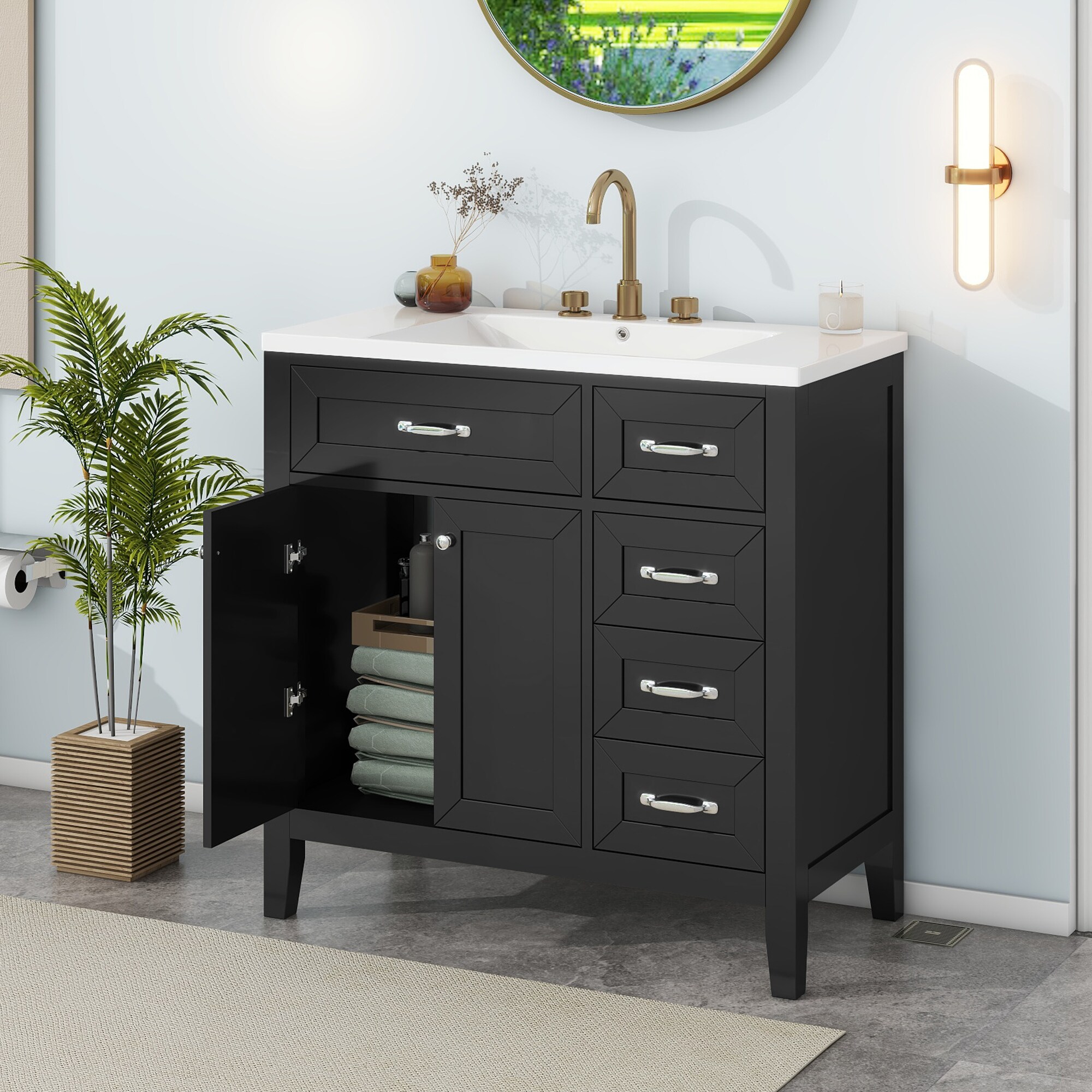ModernLuxe L3P-JL000007AAB-6 Bath-Vanity-Combo - View #19