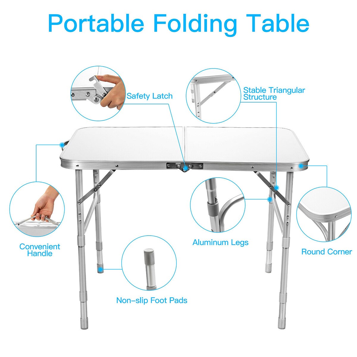 WELLFOR NCHY-606PT Patio-Tables - View #5